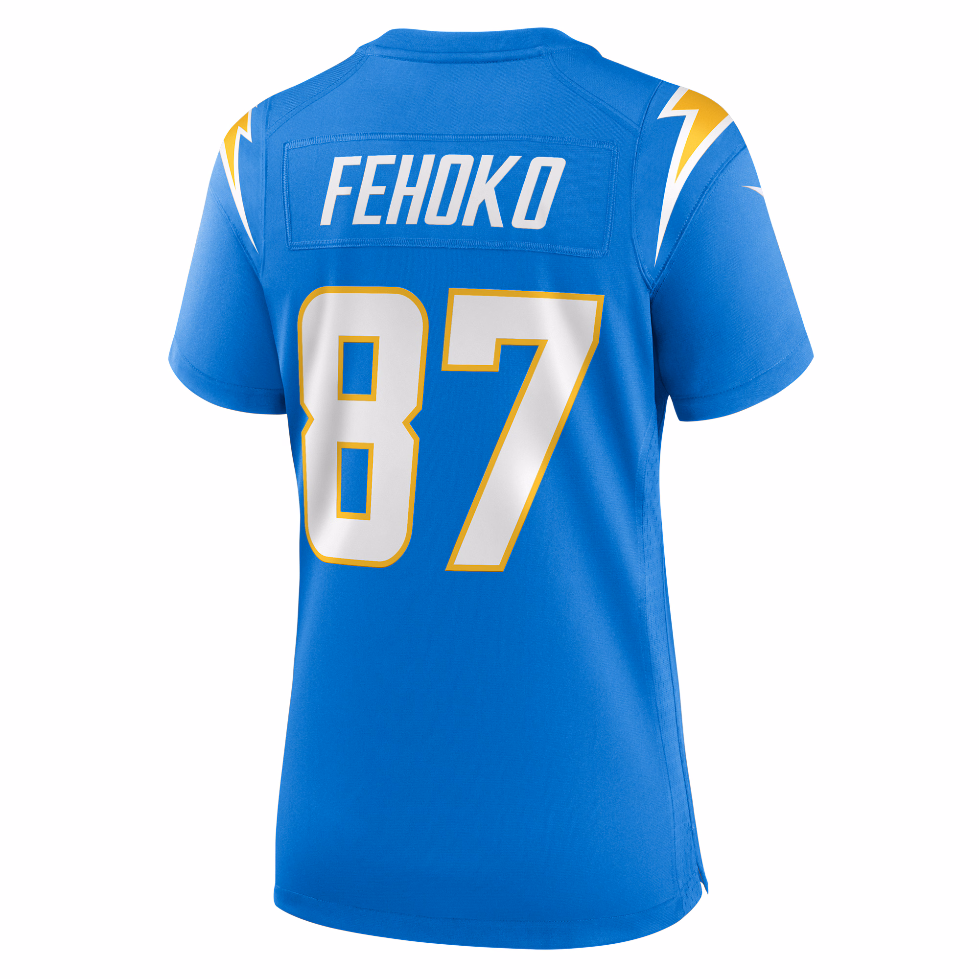 Simi Fehoko Los Angeles Chargers Women's  Game Jersey -  Powder Blue