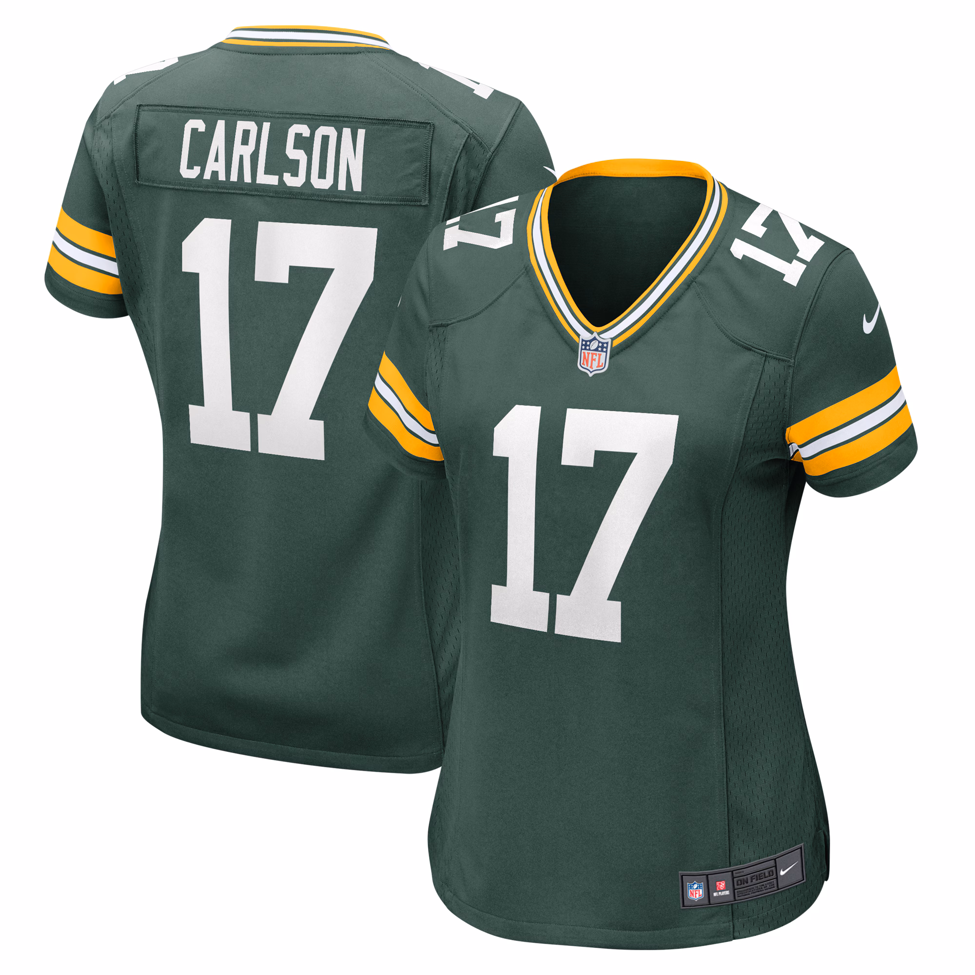 Anders Carlson Green Bay Packers Women's  Game Jersey -  Green