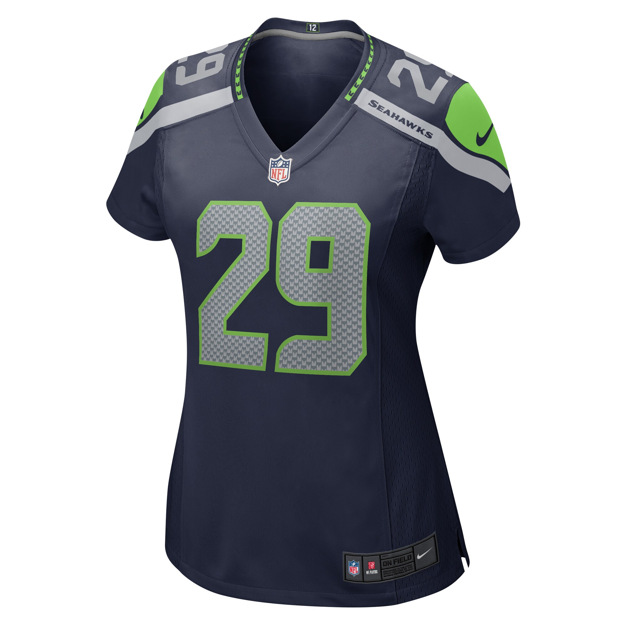 Wayne Gallman Seattle Seahawks  Women's Home Game Player Jersey - College Navy