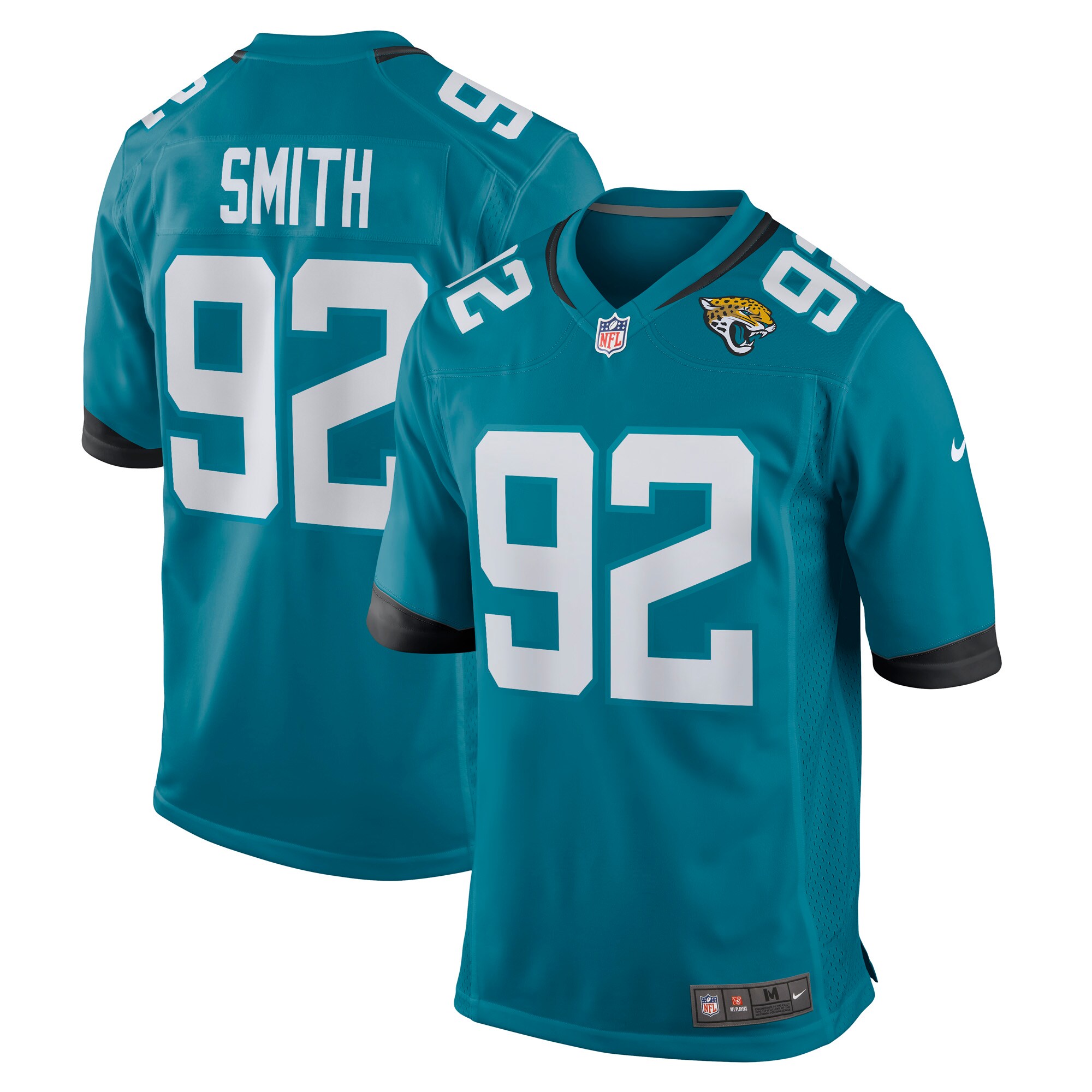 Smith Jacksonville Jaguars  Game Jersey - Teal