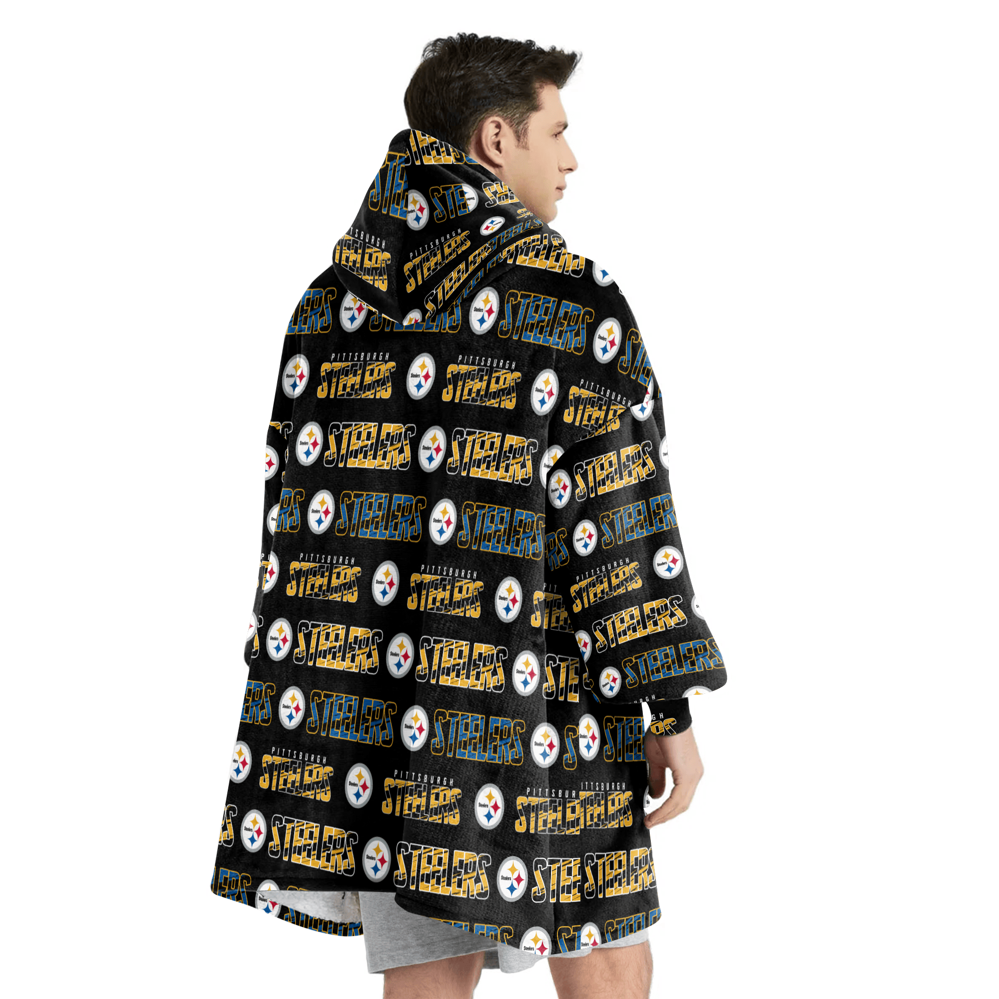Pittsburgh Football Unisex Blanket Hoodie