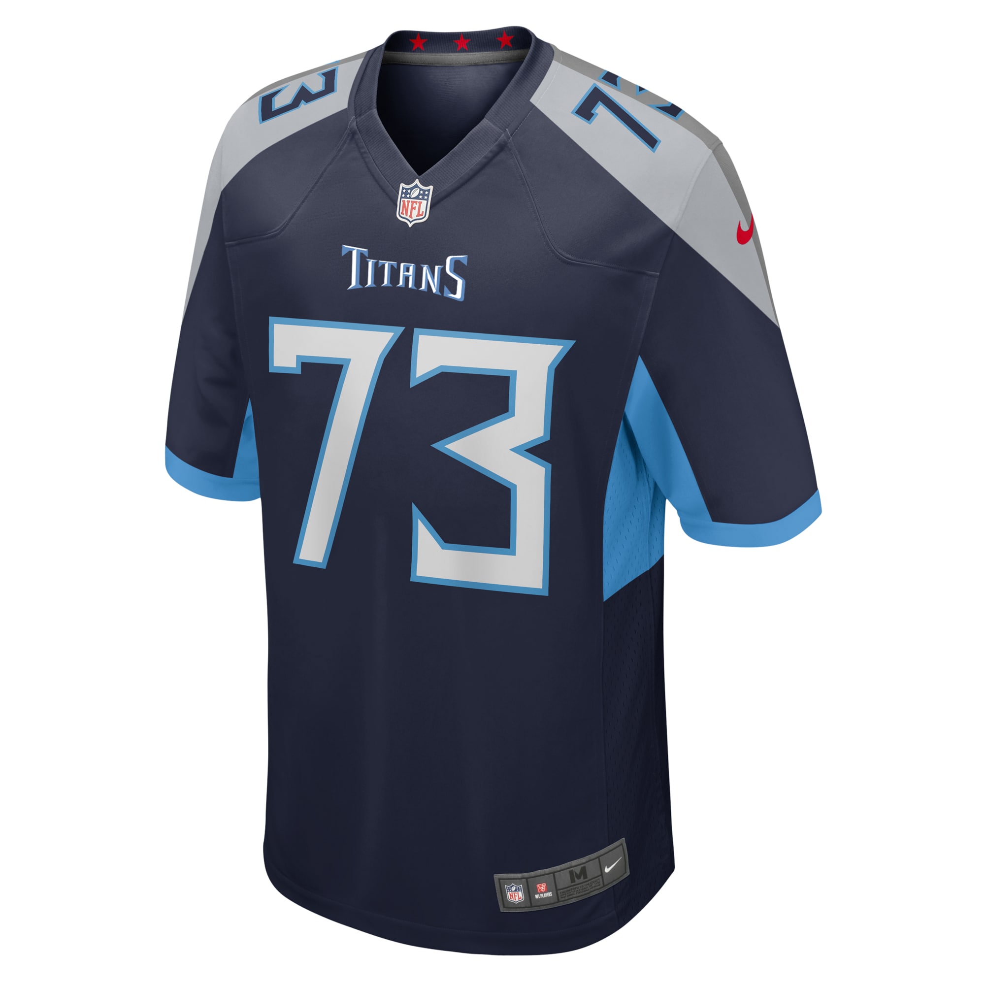 Justin Murray Tennessee Titans Team Game Jersey -  Navy