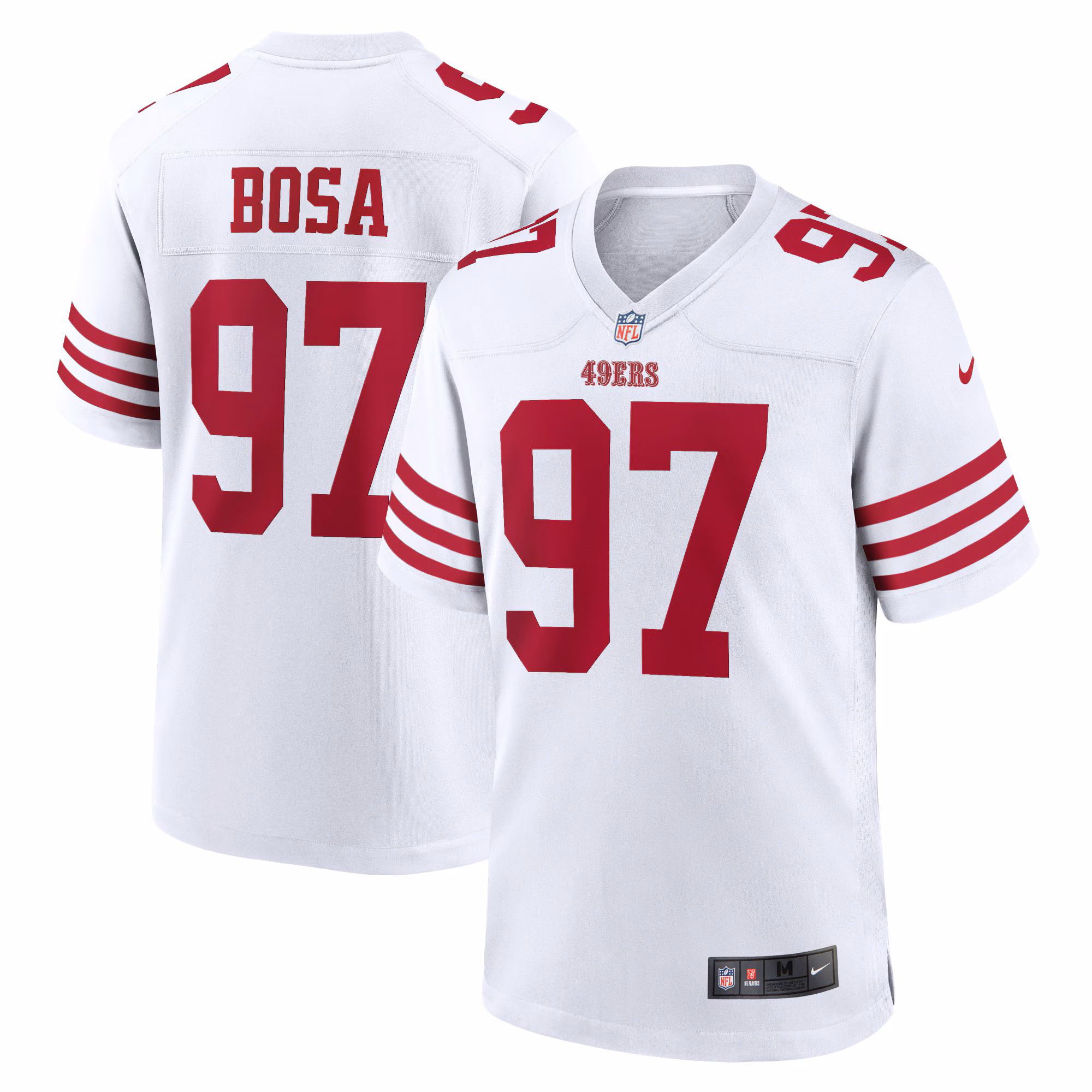 Nick Bosa San Francisco 49ers Player Game Jersey - White