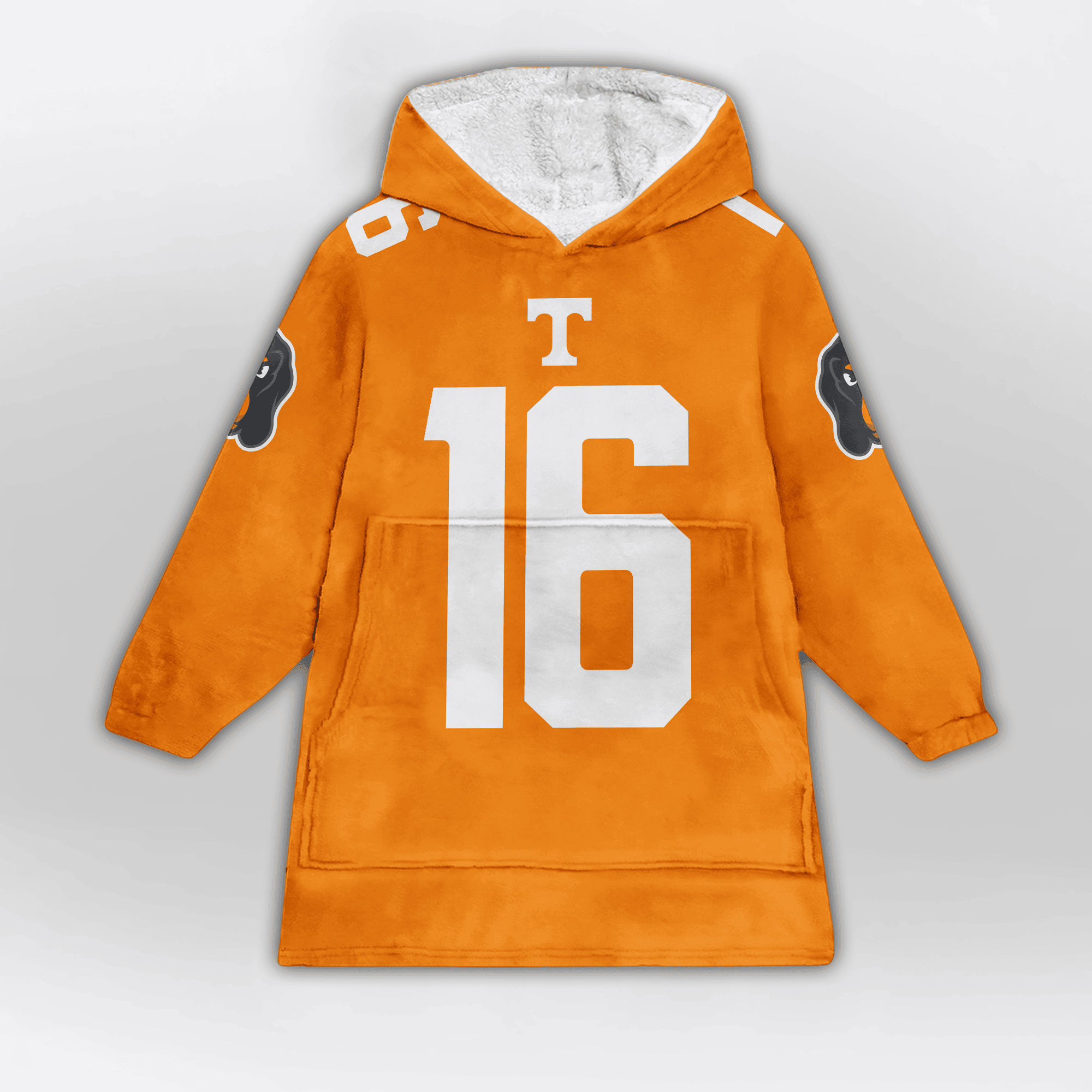 Adult 16 Tennessee Football Unisex Blanket Hoodie