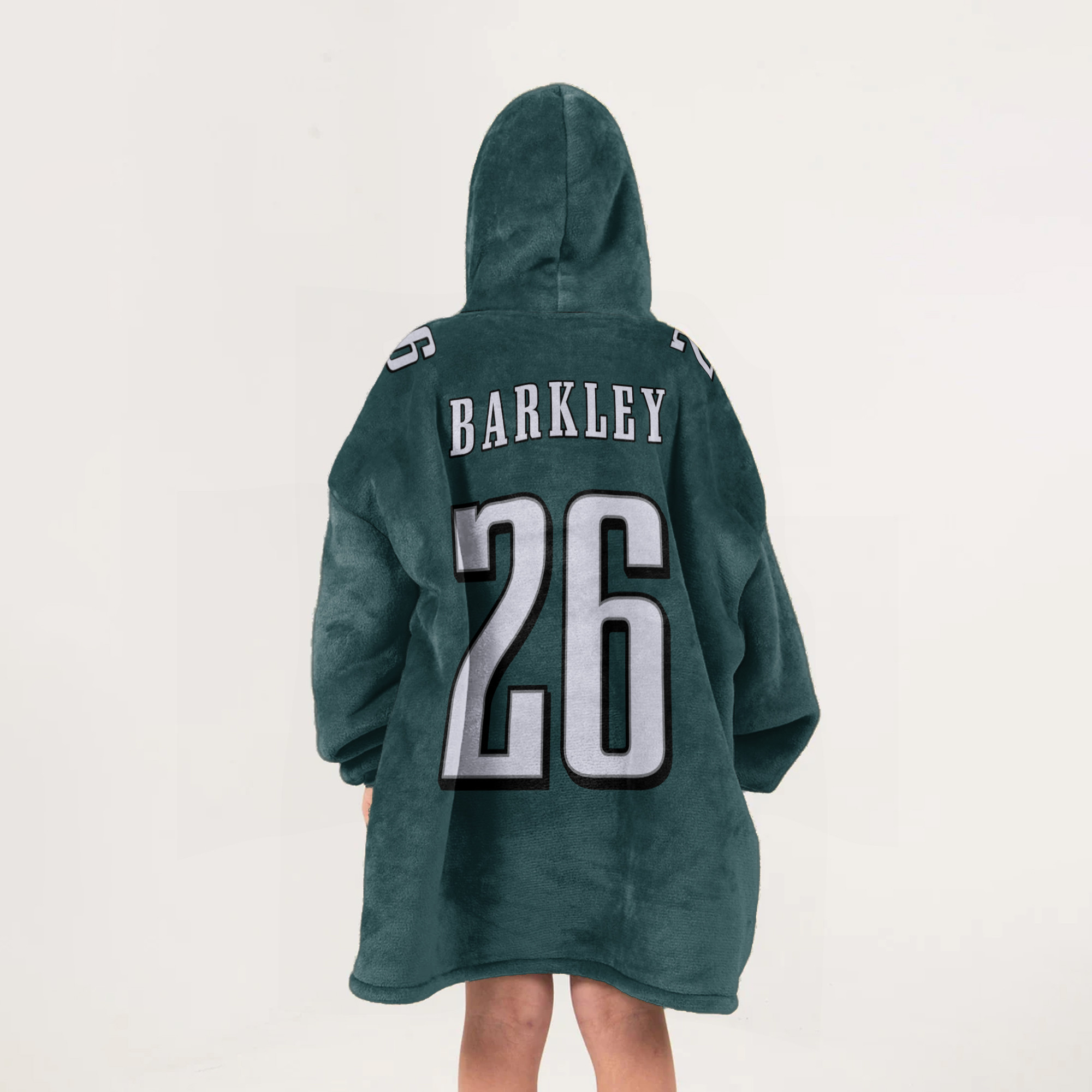Adult 26 Philadelphia Football Unisex Blanket Hoodie