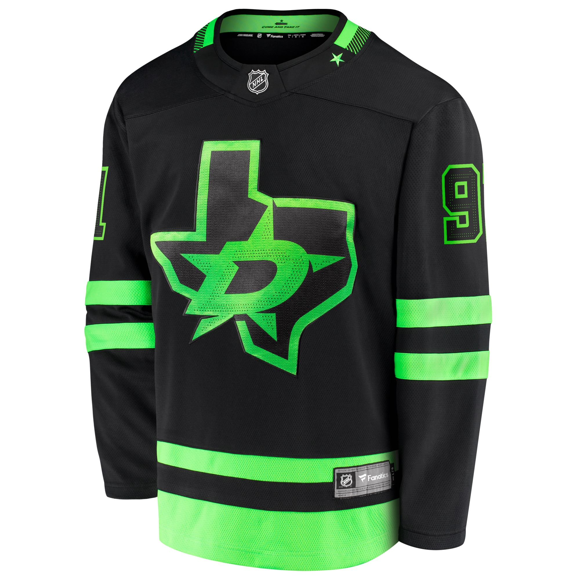 Tyler Seguin Dallas Stars 2020/21 Alternate Premier Breakaway Player Jersey - Black