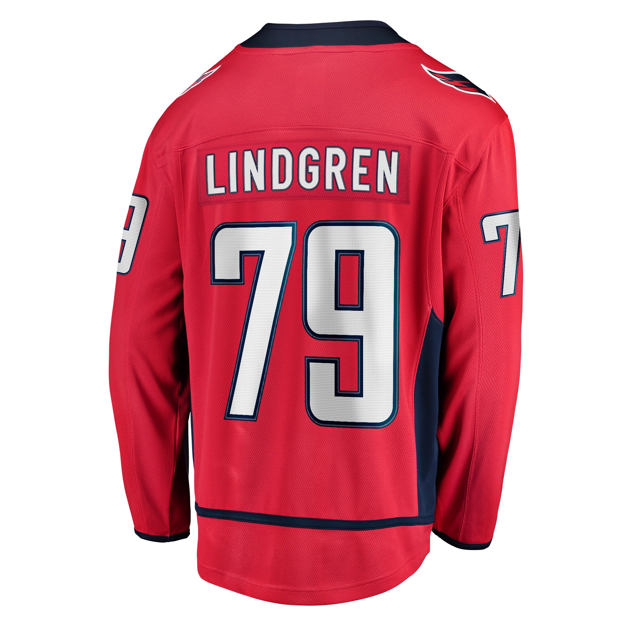 Charlie Lindgren Washington Capitals Home Breakaway Player Jersey - Red