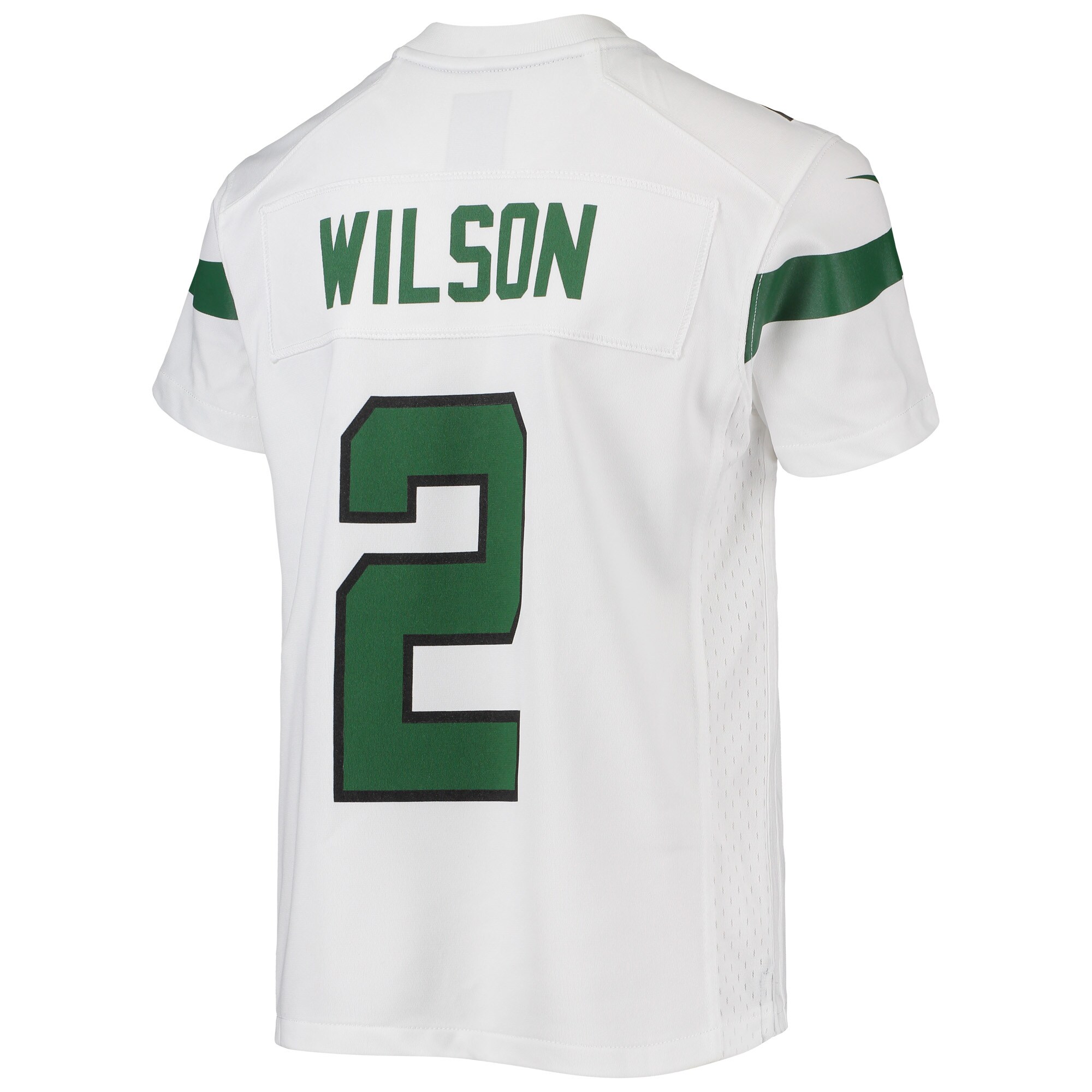 Zach Wilson New York Jets Youth Game Jersey - White