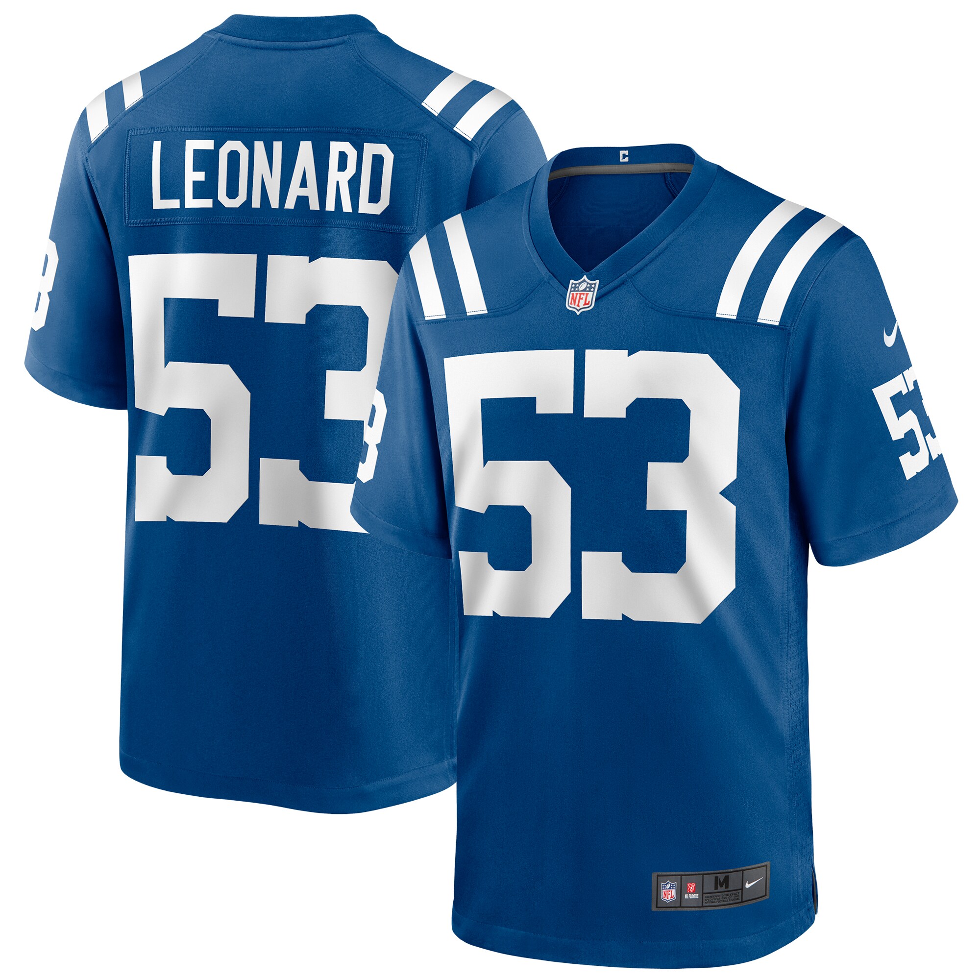Shaquille Leonard Indianapolis Colts Game Player Jersey - Royal