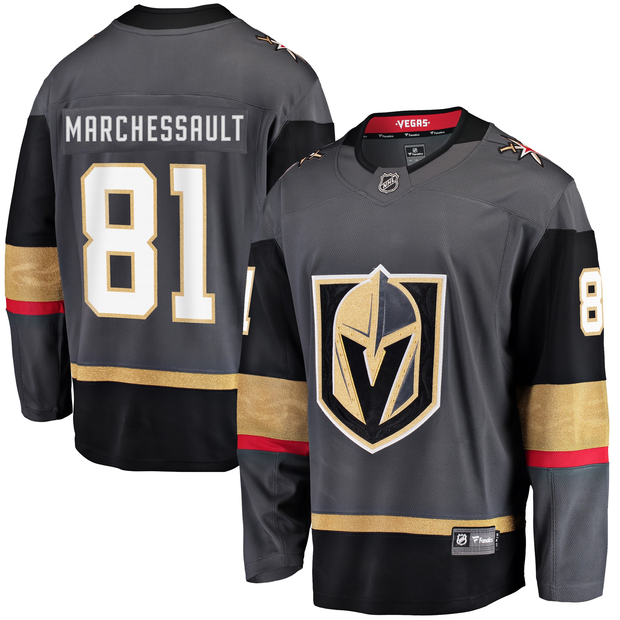 Jonathan Marchessault Vegas Golden Knights Alternate Breakaway Player Jersey - Gray