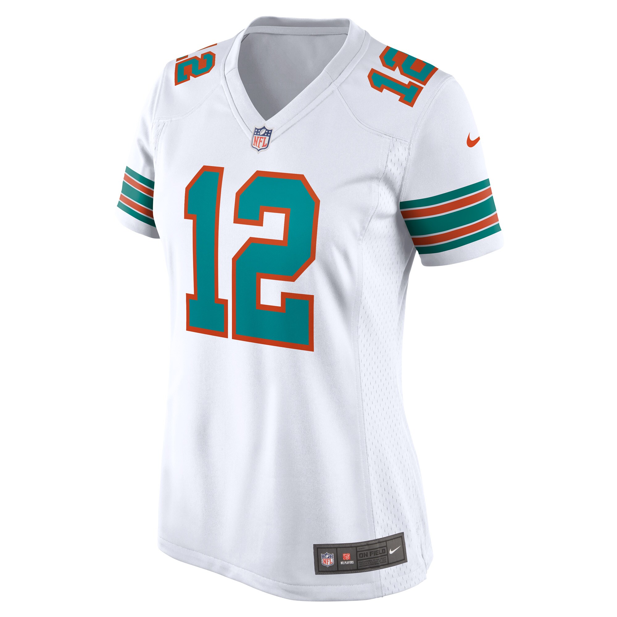 Bob Griese Miami Dolphins Women's Game Retired Player Jersey - Aqua