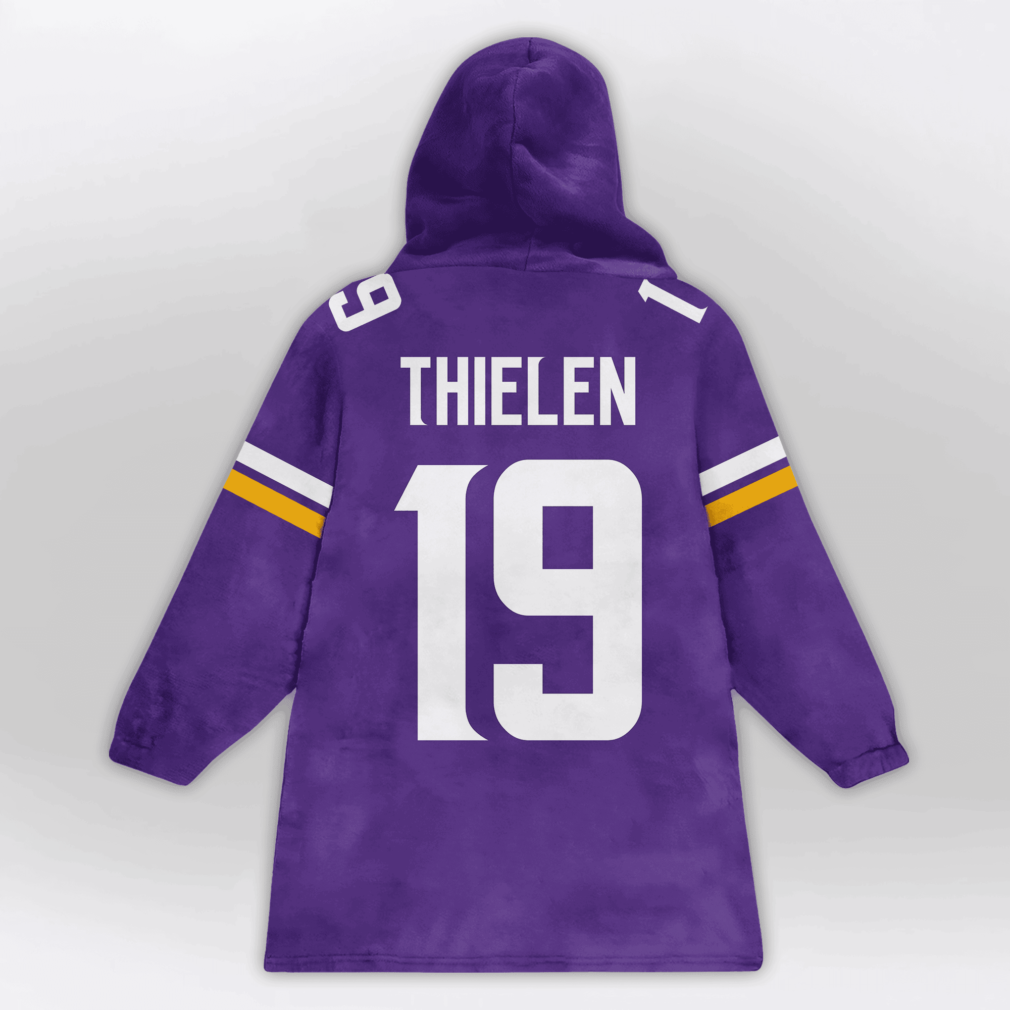Kid 19 Minnesota Football Unisex Blanket Hoodie