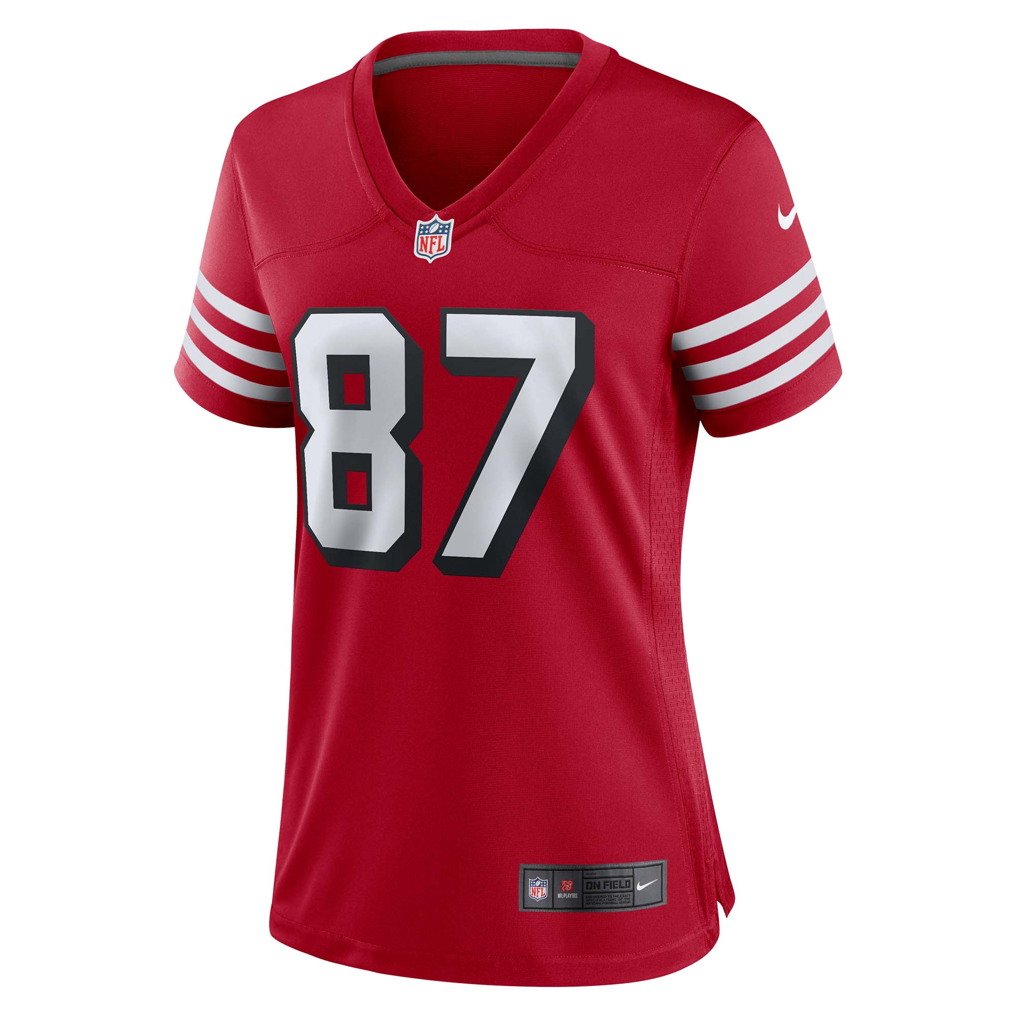 Dwight Clark San Francisco 49ers  Women's Alternate Game Jersey - Scarlet