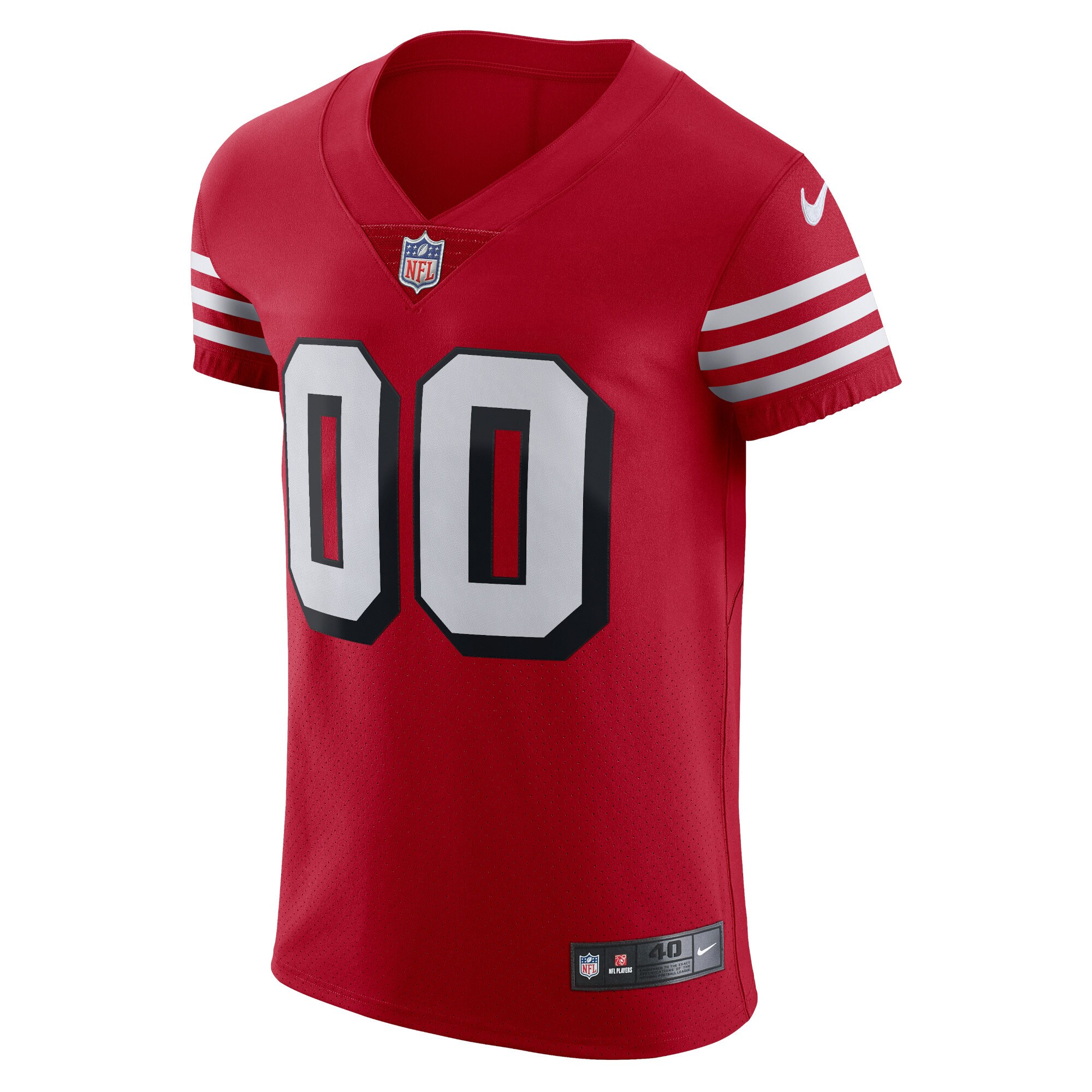 San Francisco 49ers  Alternate Vapor Elite Custom Jersey - Scarlet