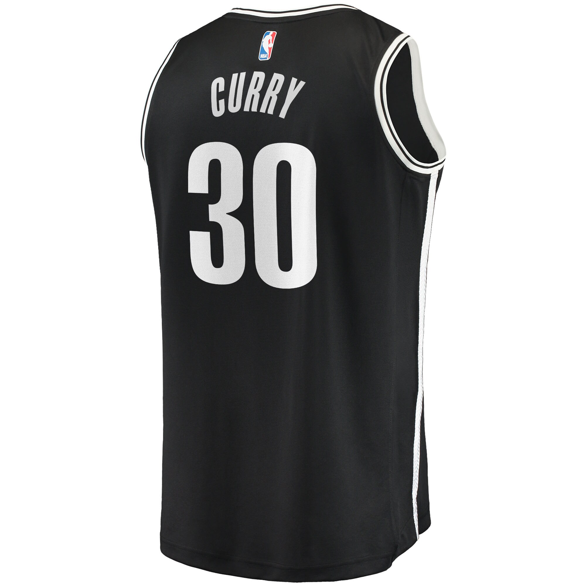 Seth Curry Brooklyn Nets  2021/22 Fast Break Replica Jersey - Icon Edition - Black