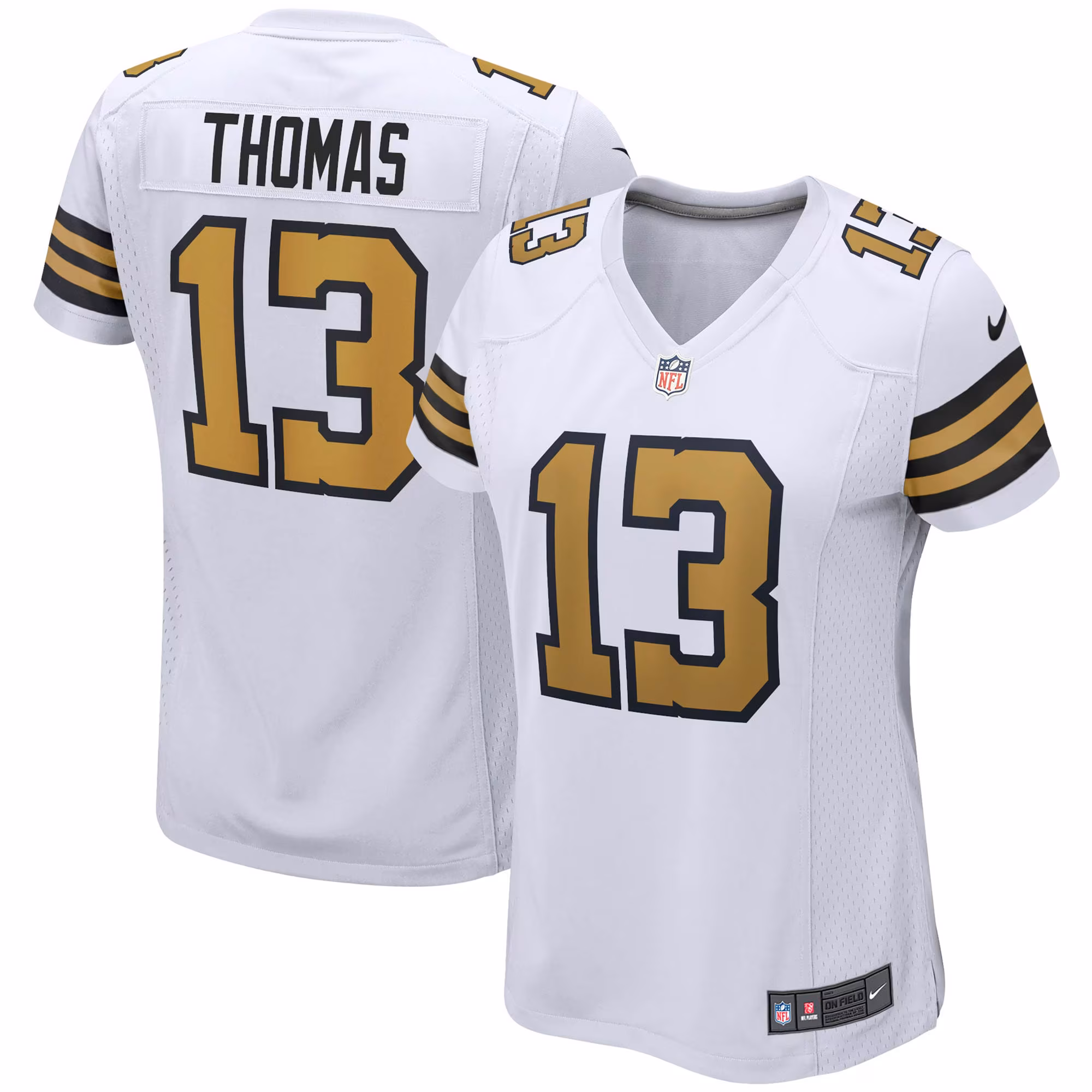 Michael Thomas New Orleans Saints Women's Alternate Game Jersey - White