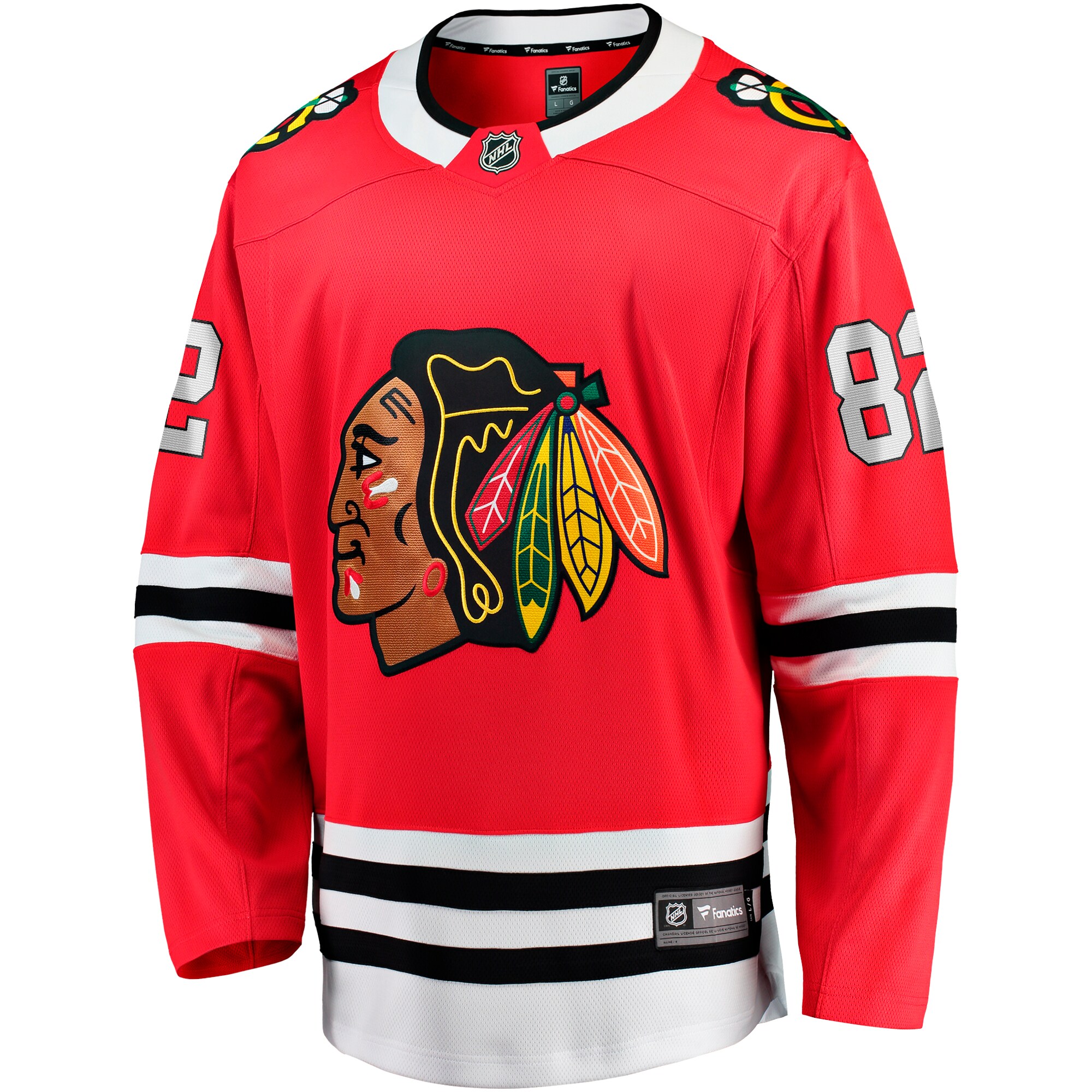 Caleb Jones Chicago Blackhawks Breakaway Player Jersey - Red