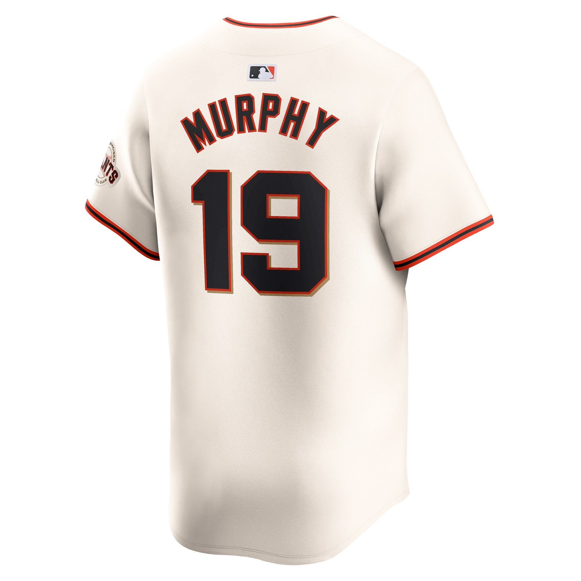 Men's San Francisco Giants Tom Murphy  Cream Home Limited Player Jersey