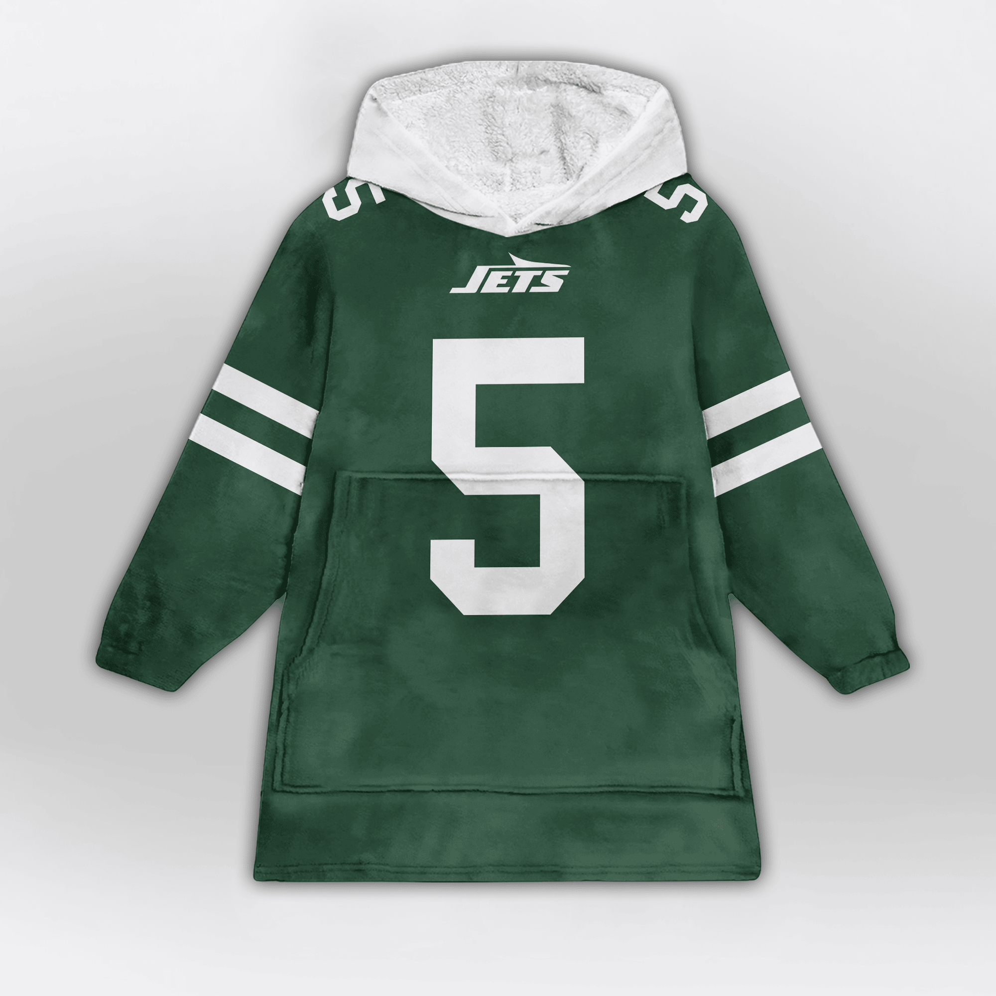 Adult G.W 5 New York J Football Unisex Blanket Hoodie