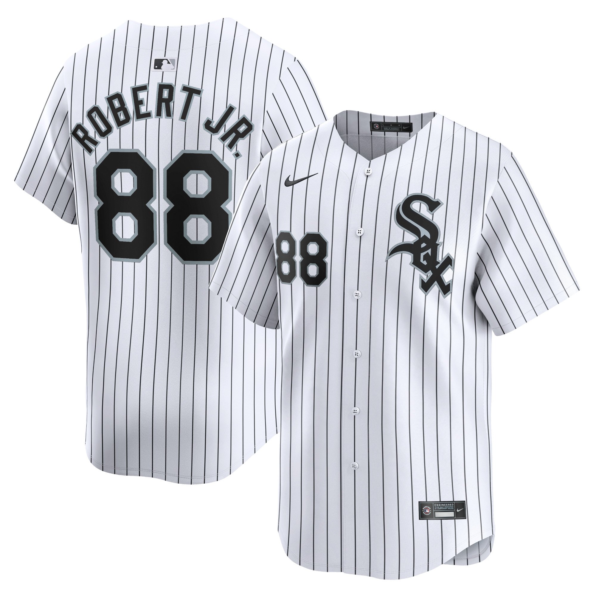 Men's Chicago White Sox Luis Robert Jr.  White Home Limited Player Jersey
