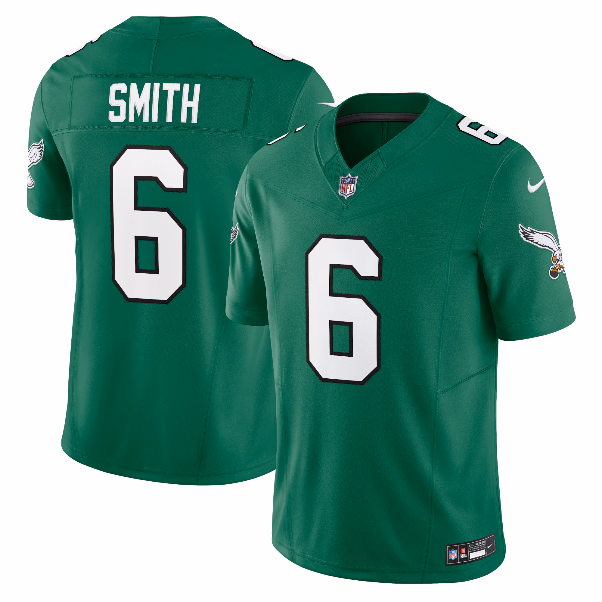 DeVonta Smith Philadelphia Eagles Vapor F.U.S.E. Limited Jersey - Kelly Green