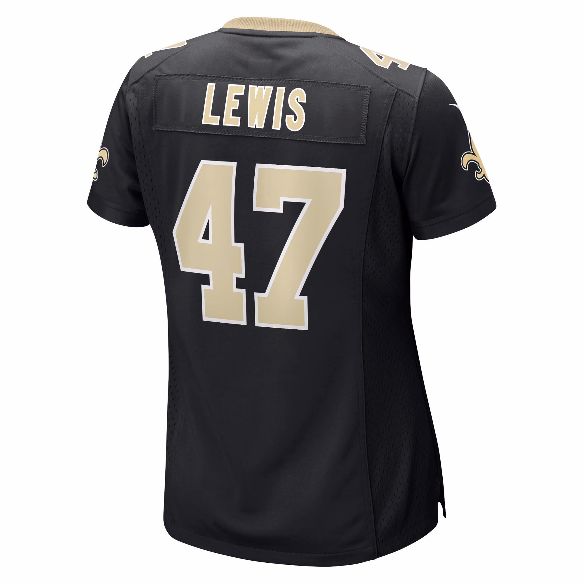 Terrell Lewis New Orleans Saints Women's  Game Jersey -  Black