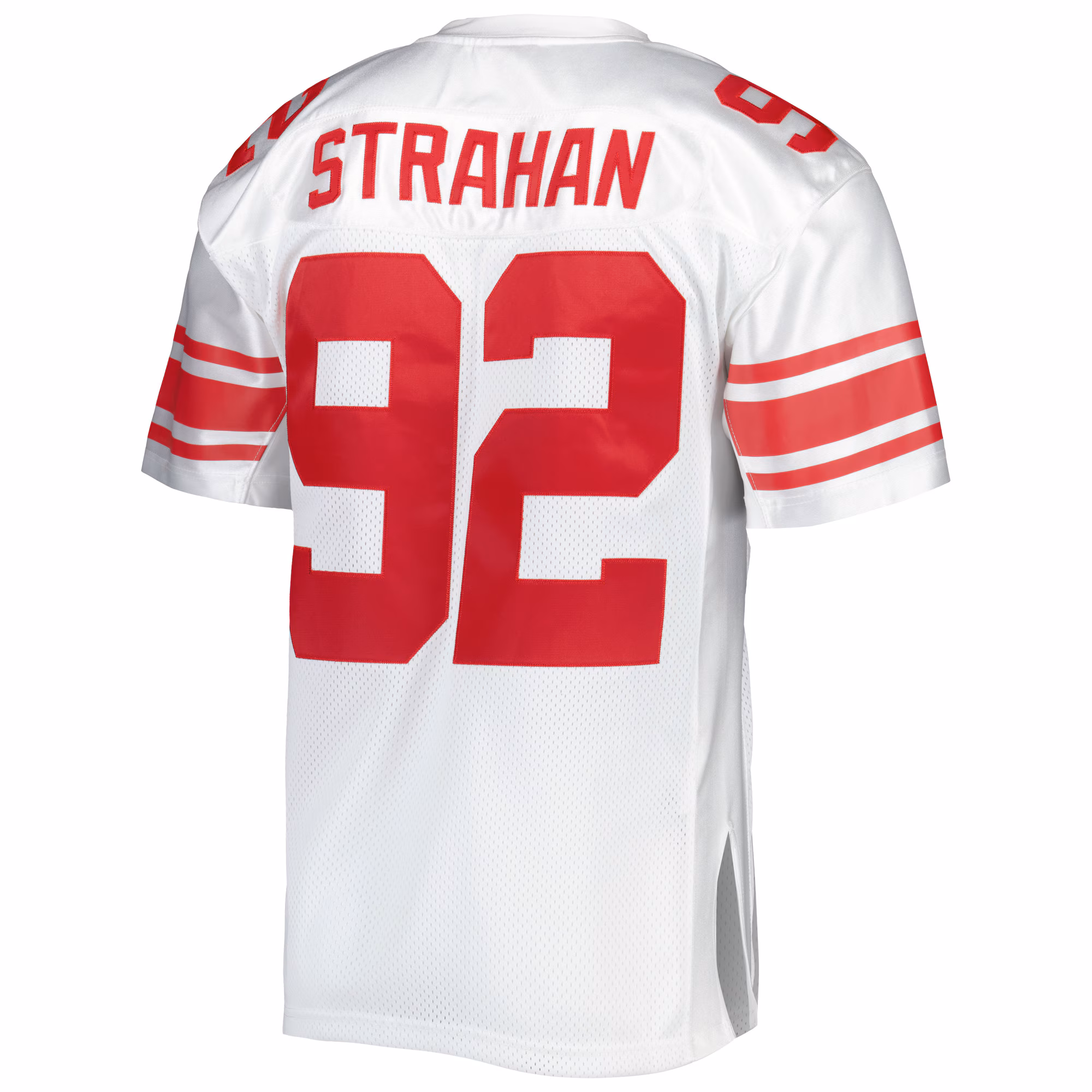 Michael Strahan New York Giants 2007 Authentic Throwback Retired Player Jersey - White