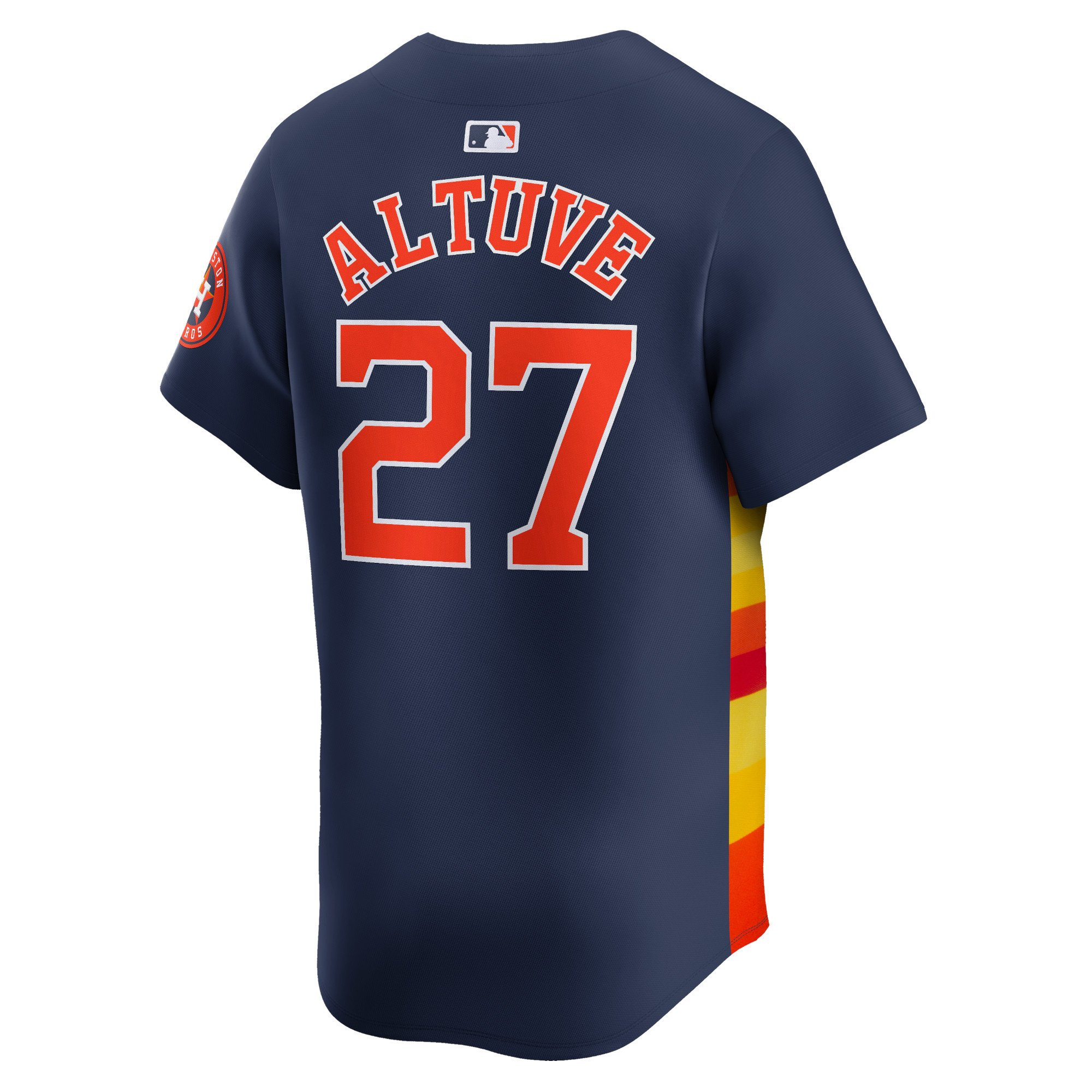 Men's Houston Astros Jose Altuve  Navy Alternate Limited Player Jersey
