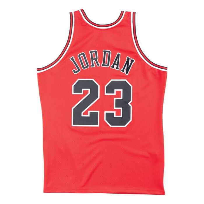 Authentic Jersey Chicago Bulls Road Finals 1995-96 Michael