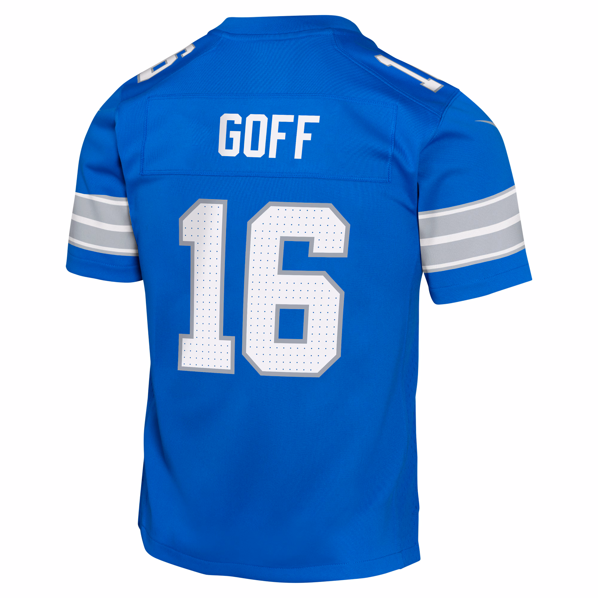 Jared Goff Detroit Lions Youth Team Player Game Jersey - Blue