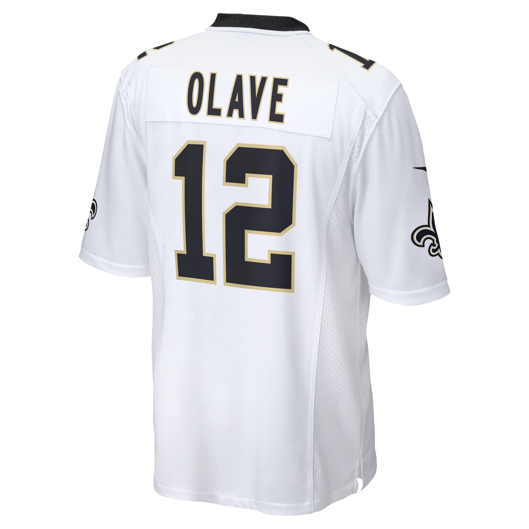 Chris Olave New Orleans Saints Game Player Jersey - White