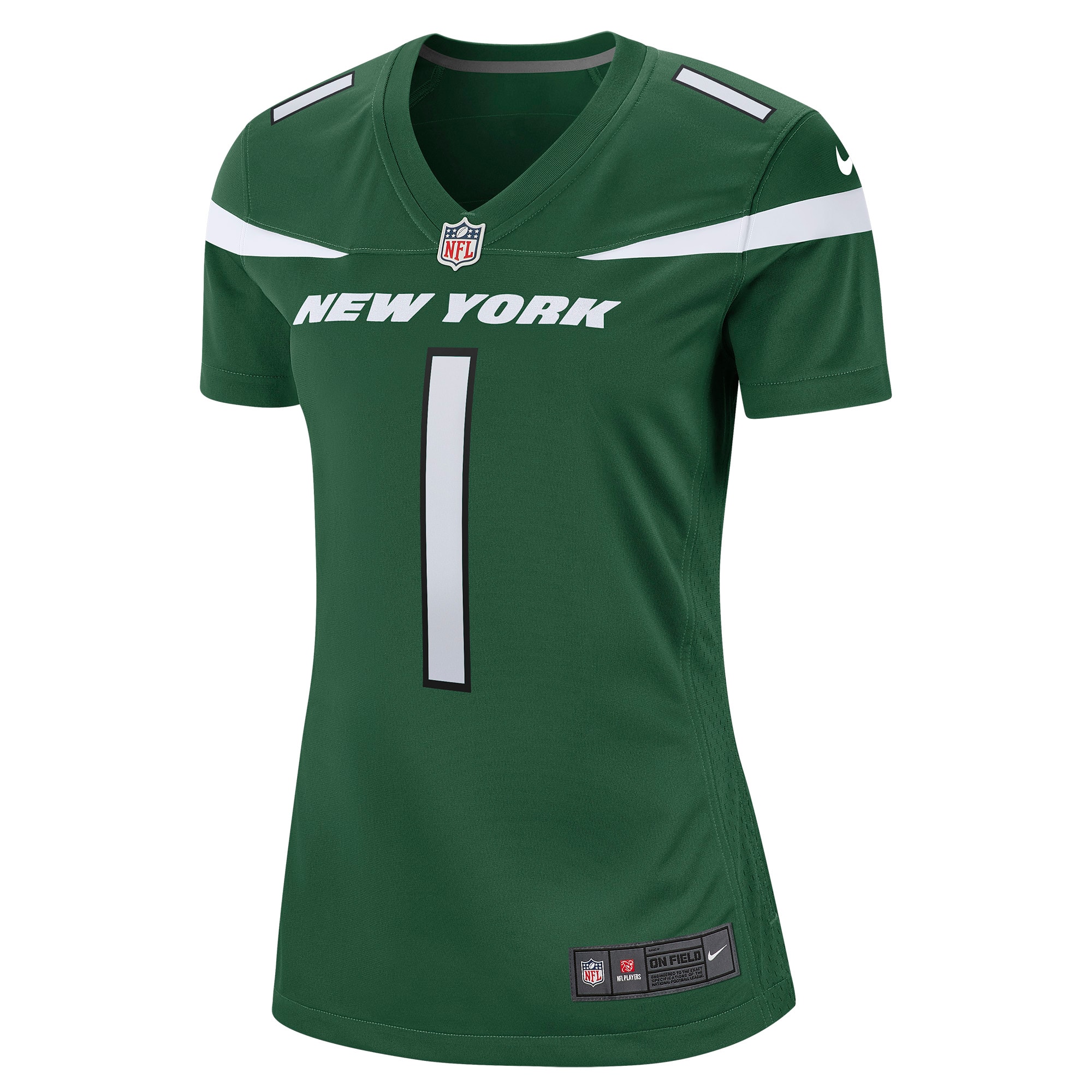Ahmad Sauce Gardner New York Jets  Women's Game Jersey - Green