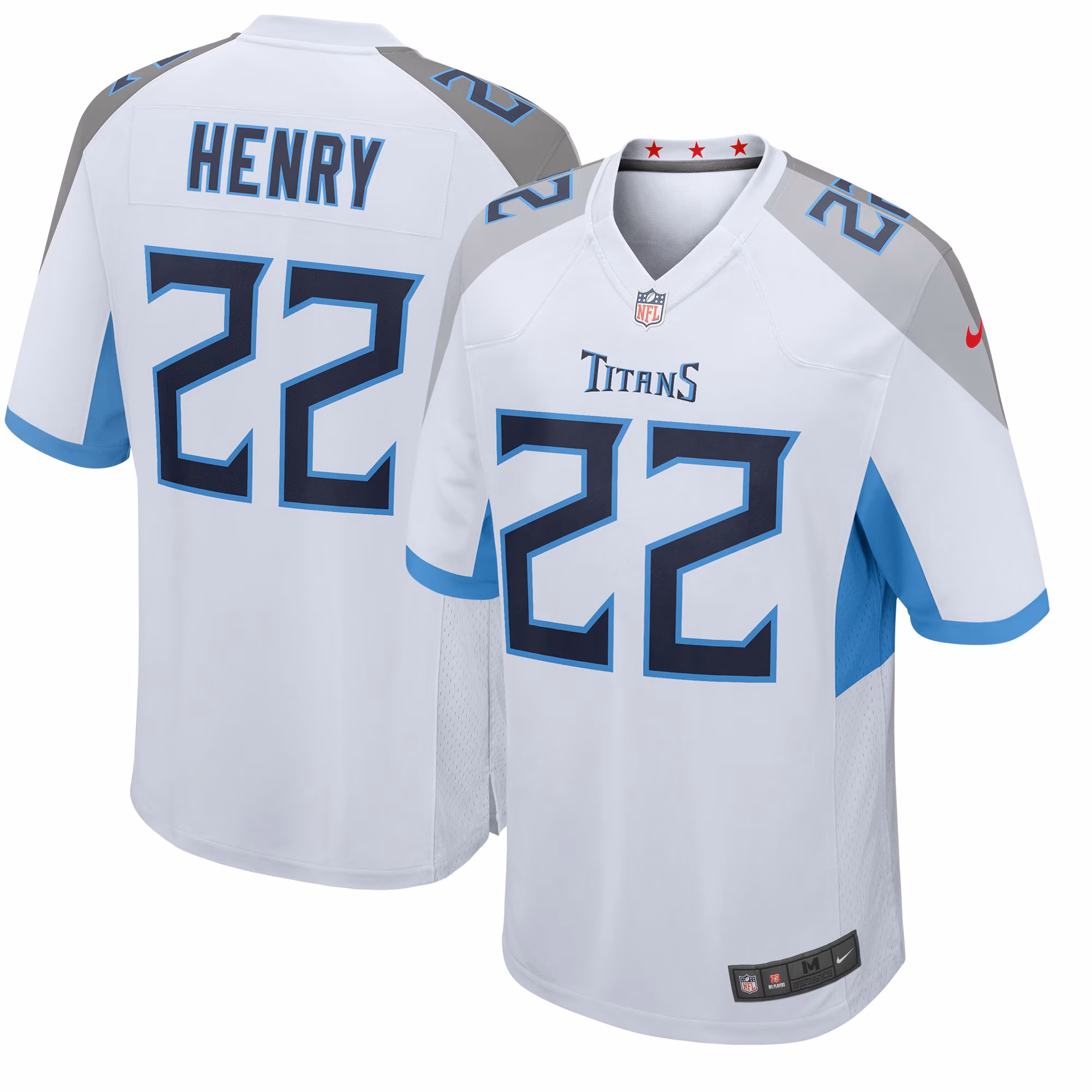 Derrick Henry Tennessee Titans Youth Game Jersey - White