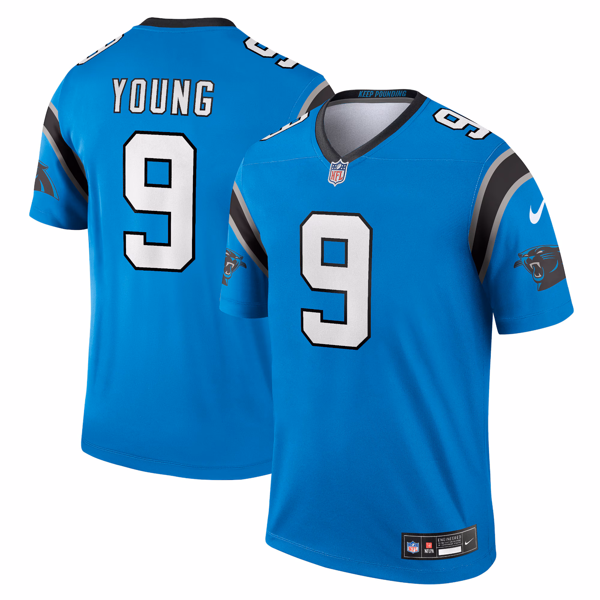 Bryce Young Carolina Panthers  Legend Jersey - Blue