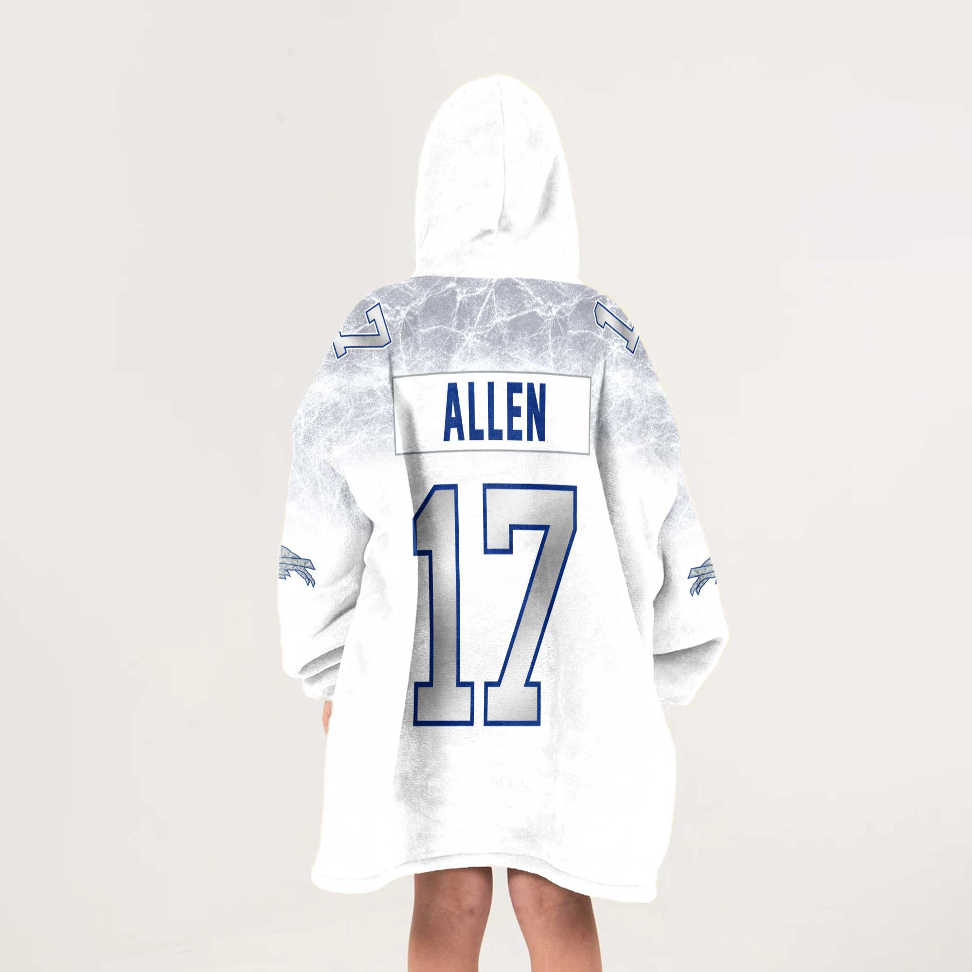 Captain J.A 17 Buffalo Football Unisex Blanket Hoodie