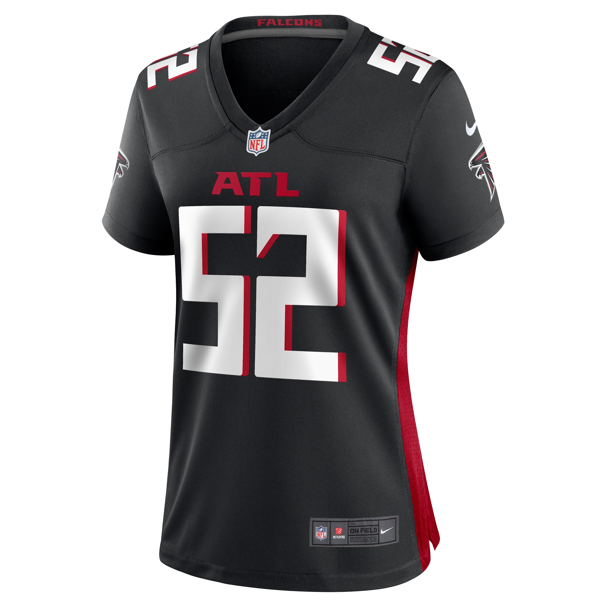 Milo Eifler Atlanta Falcons Women's  Game Jersey -  Black