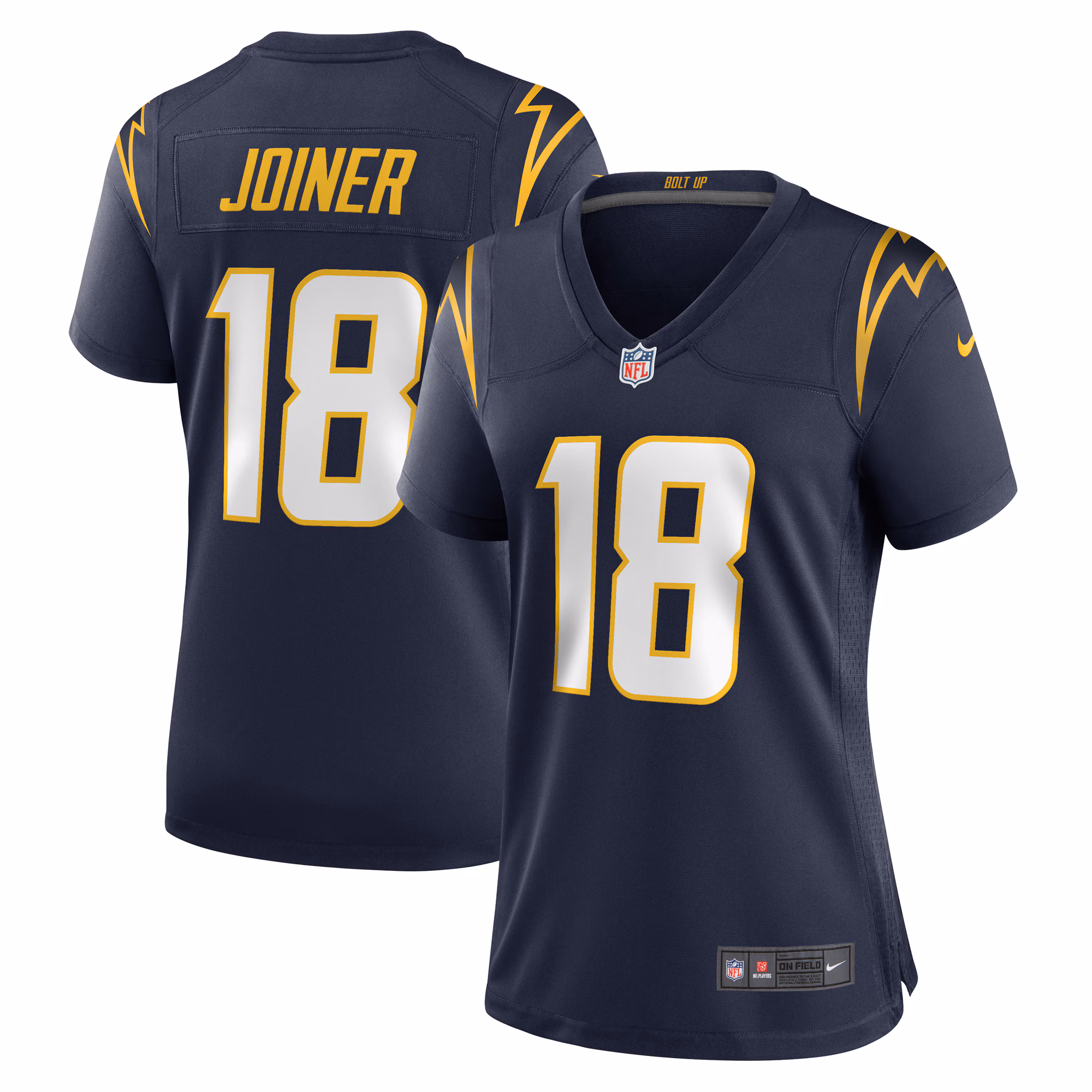 Charlie Joiner Los Angeles Chargers Women's Retired Player Jersey - Navy