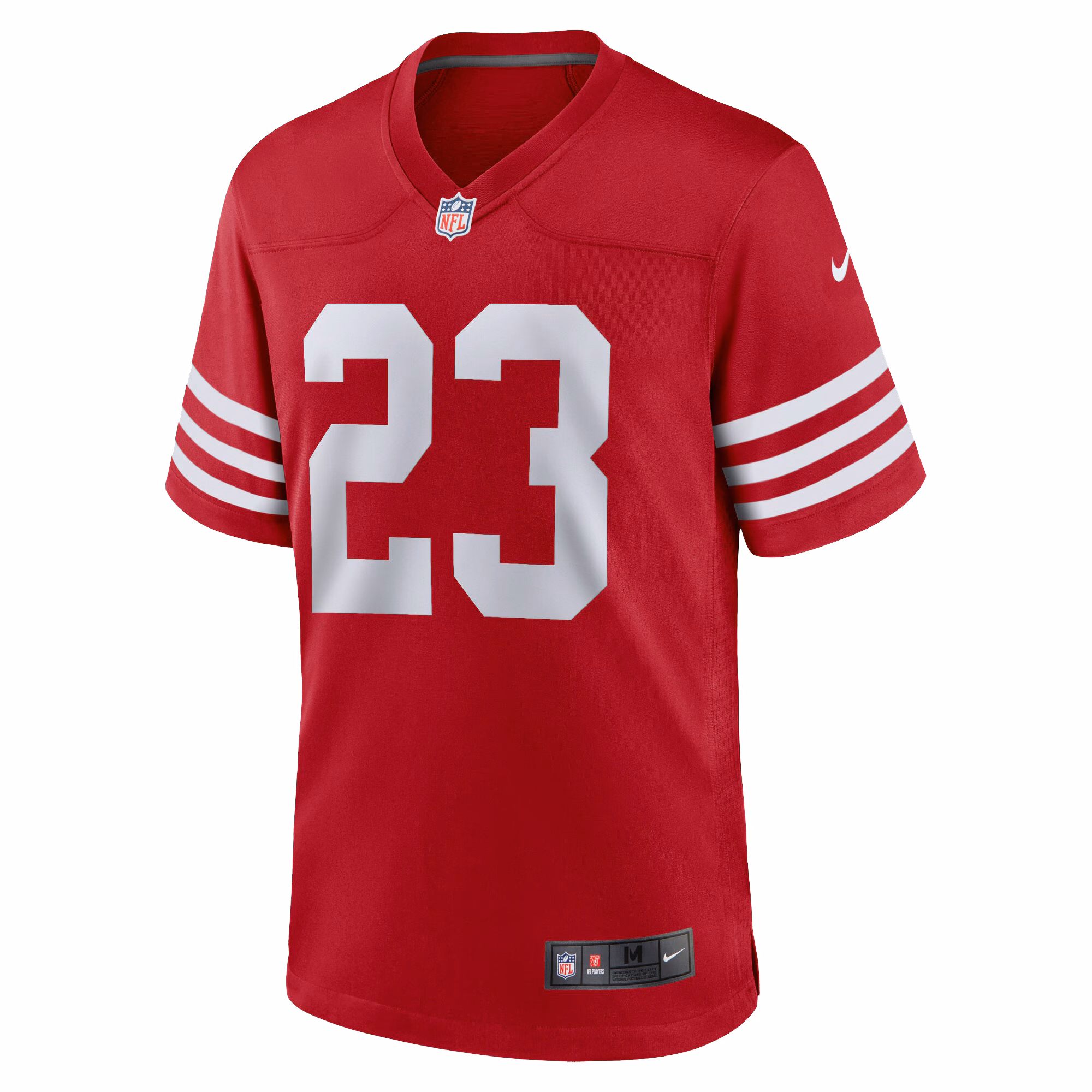 Christian McCaffrey San Francisco 49ers Youth Game Jersey - Scarlet