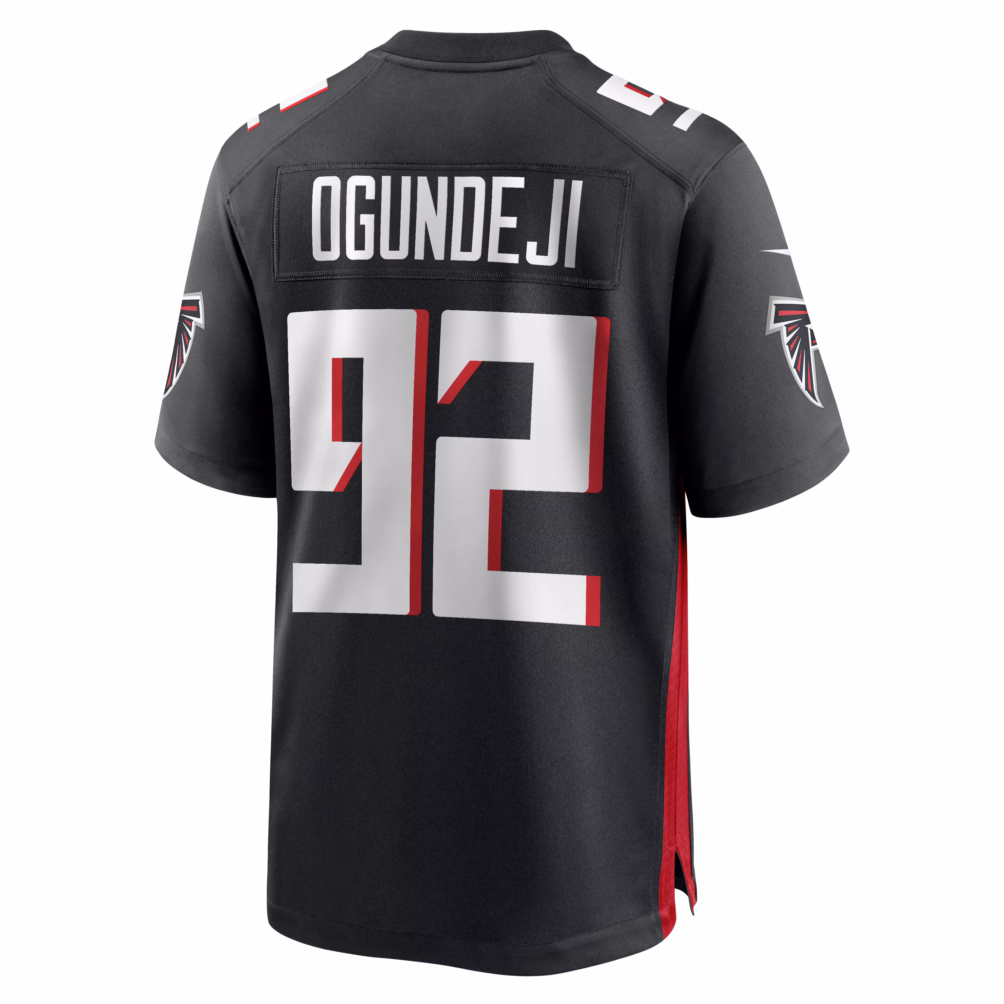 Adetokunbo Ogundeji Atlanta Falcons Game Jersey - Black