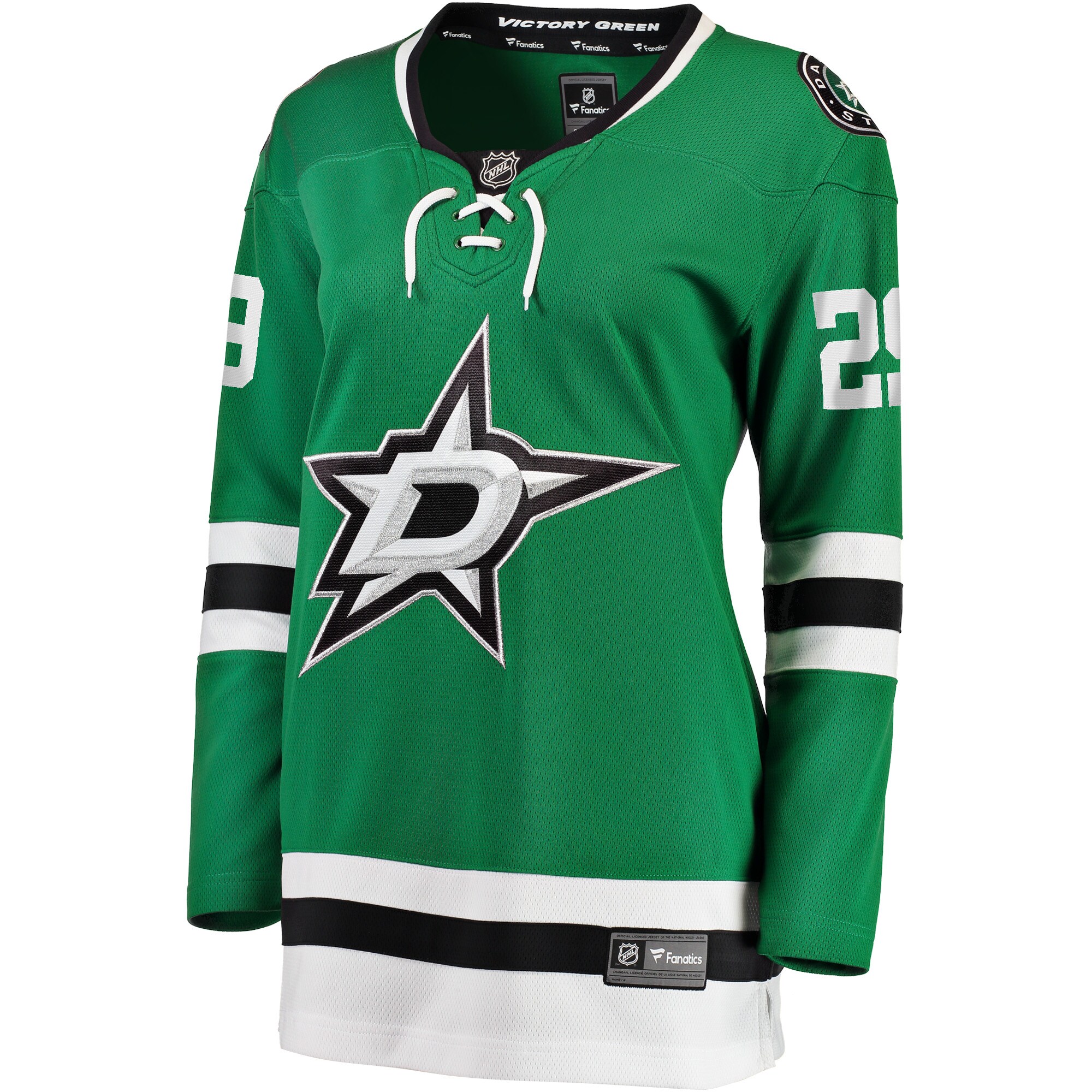 Jake Oettinger Dallas Stars Women's Home Breakaway Player Jersey - Kelly Green