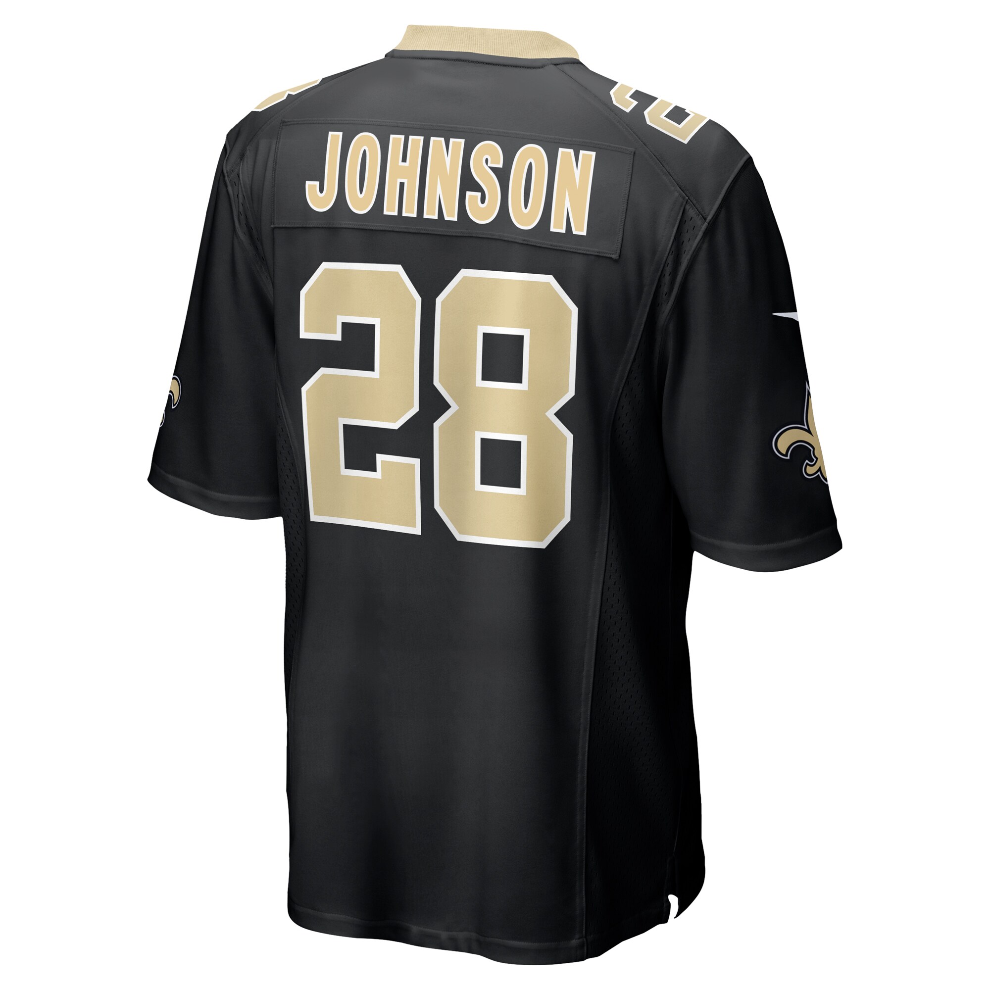 Lonnie Johnson New Orleans Saints Game Player Jersey - Black