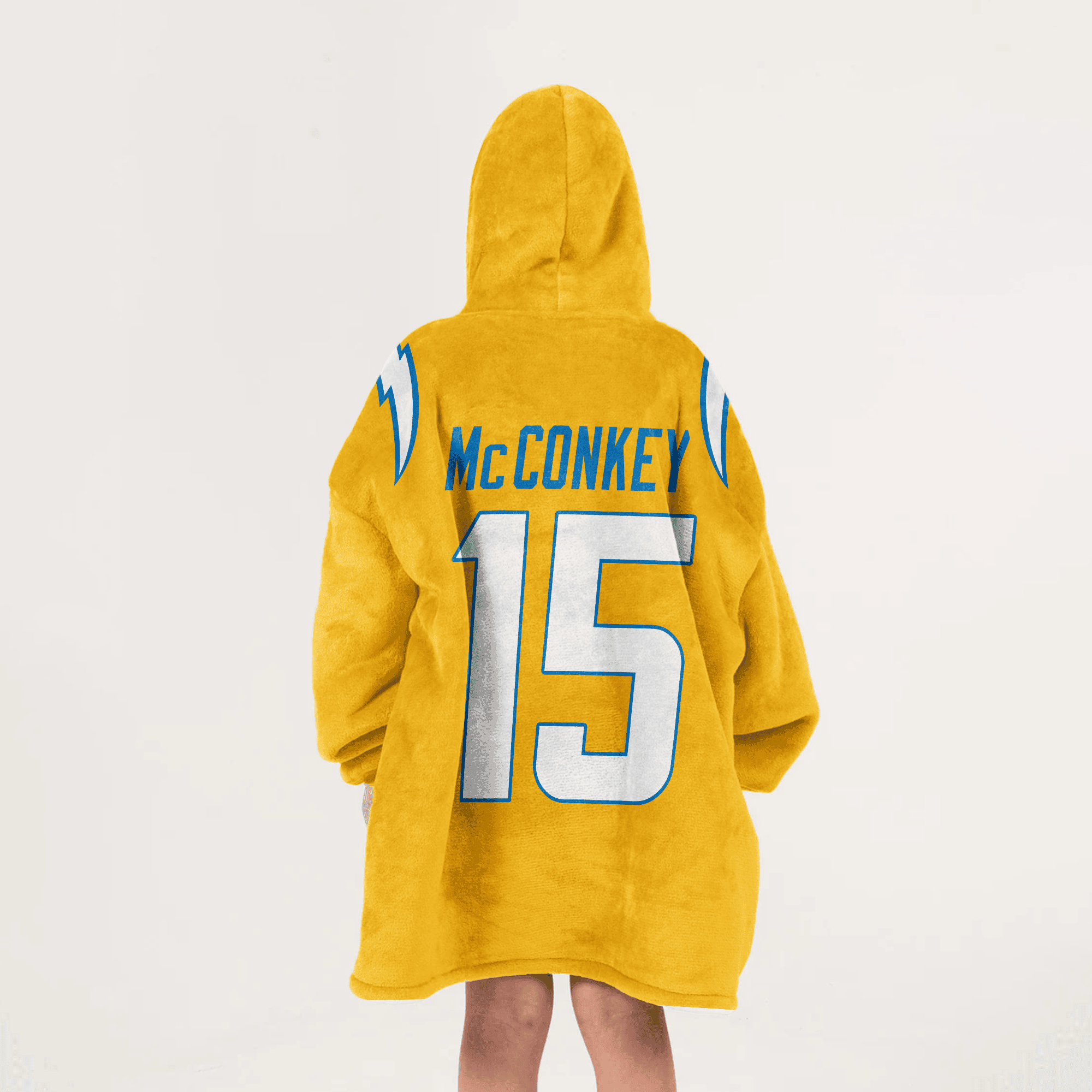 Kid 15 Los Angeles C Football Unisex Blanket Hoodie