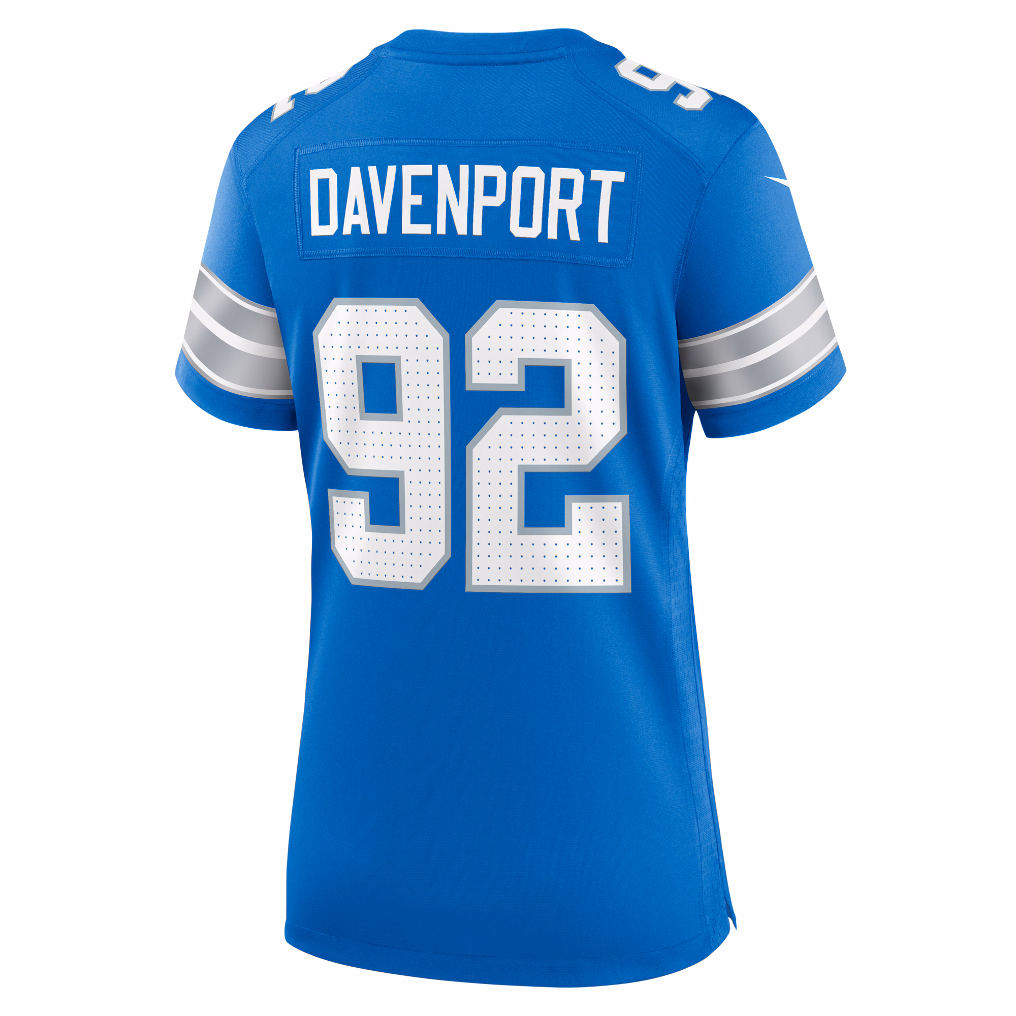 Marcus Davenport Detroit Lions Women's Team Game Jersey -  Blue