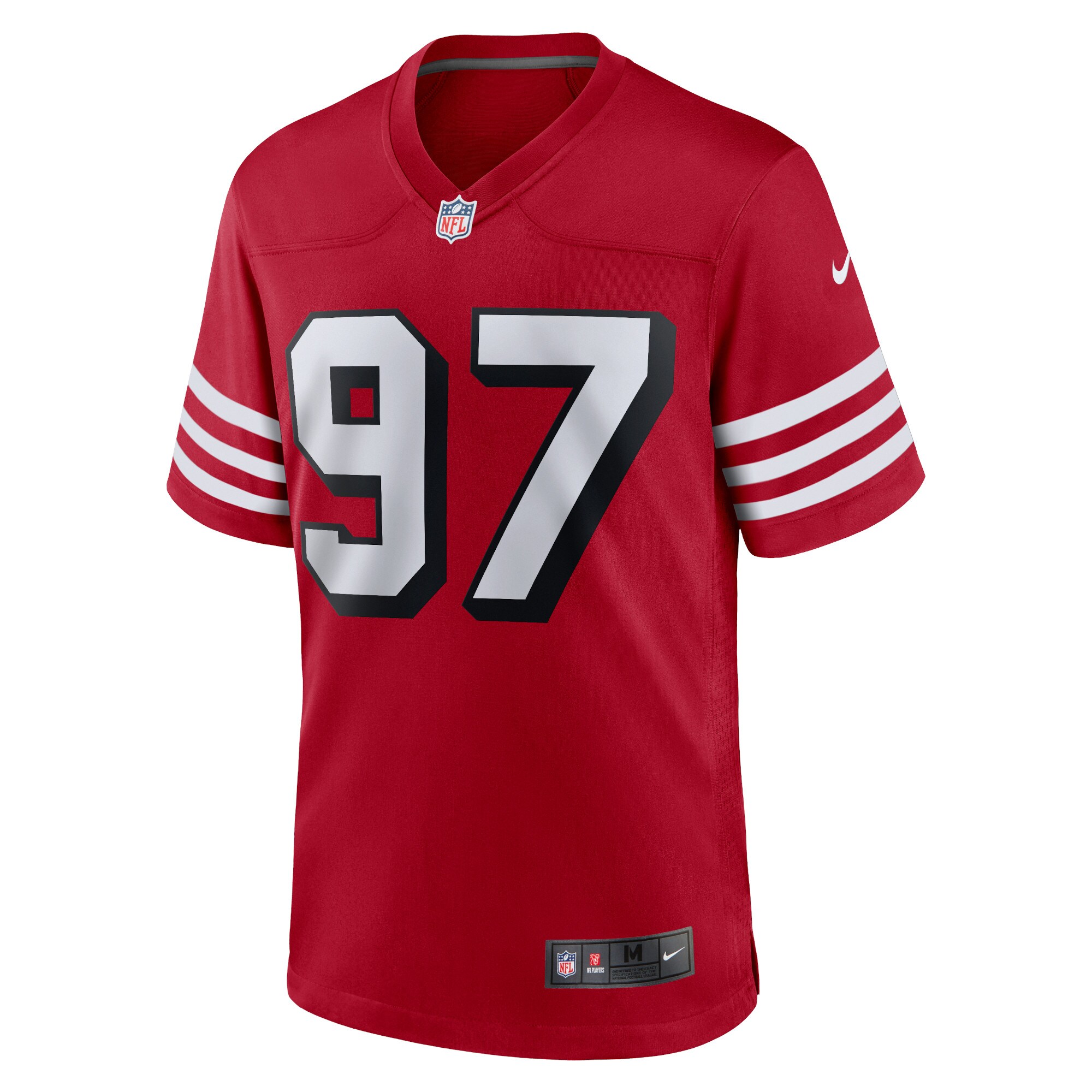 Nick Bosa San Francisco 49ers  Alternate Game Player Jersey - Scarlet