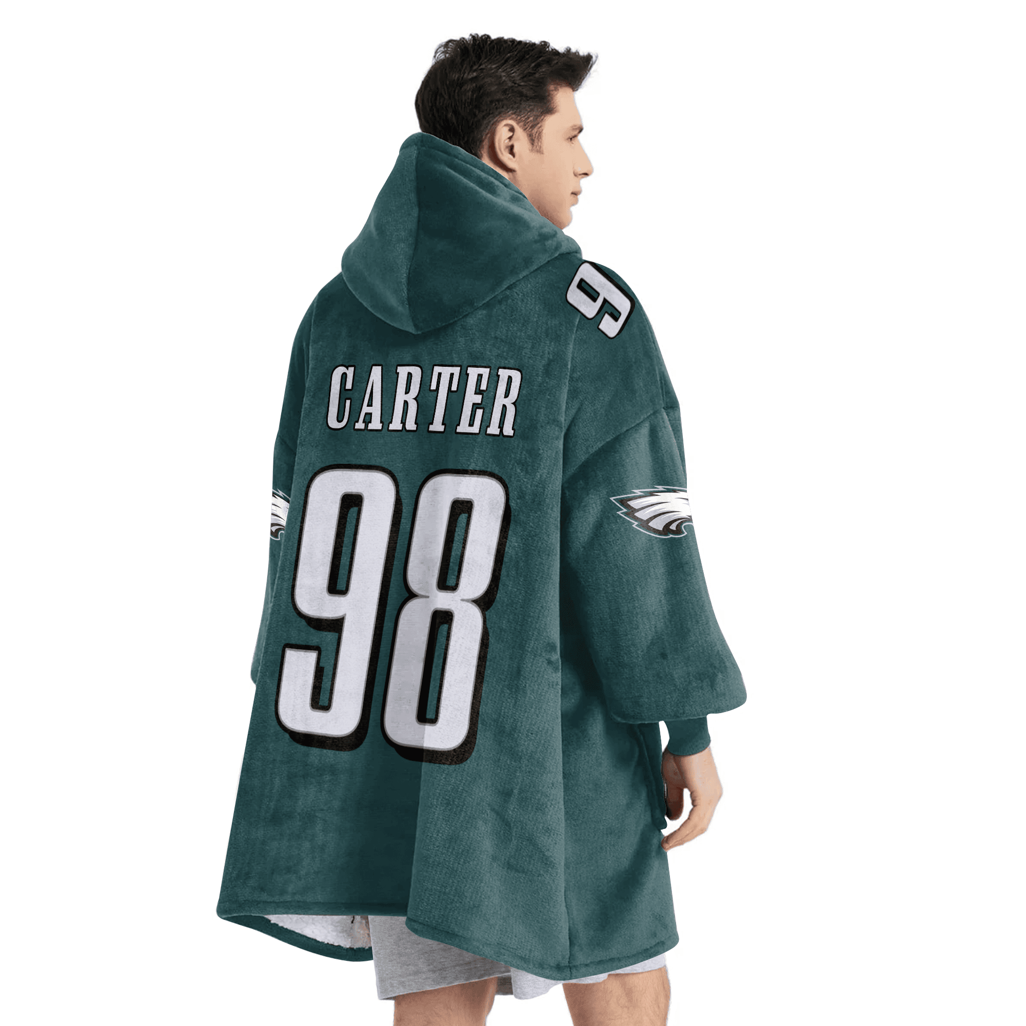 Adult 98 Philadelphia Football Unisex Blanket Hoodie