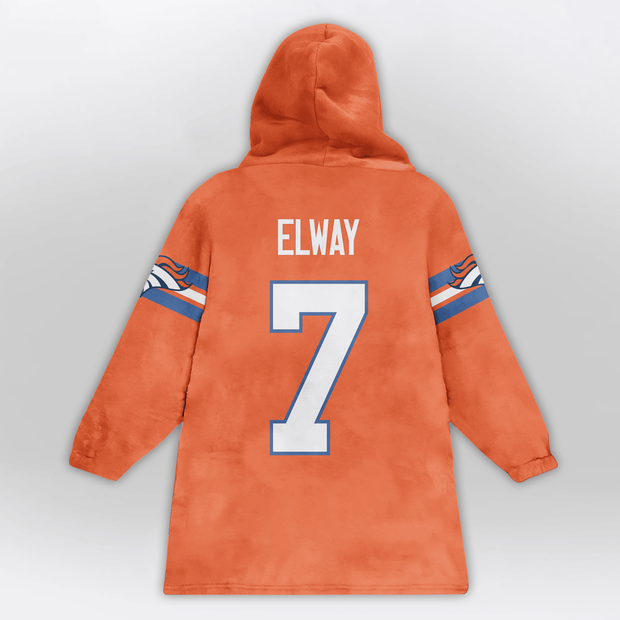 Kid J.E 7 Denver Football Unisex Blanket Hoodie