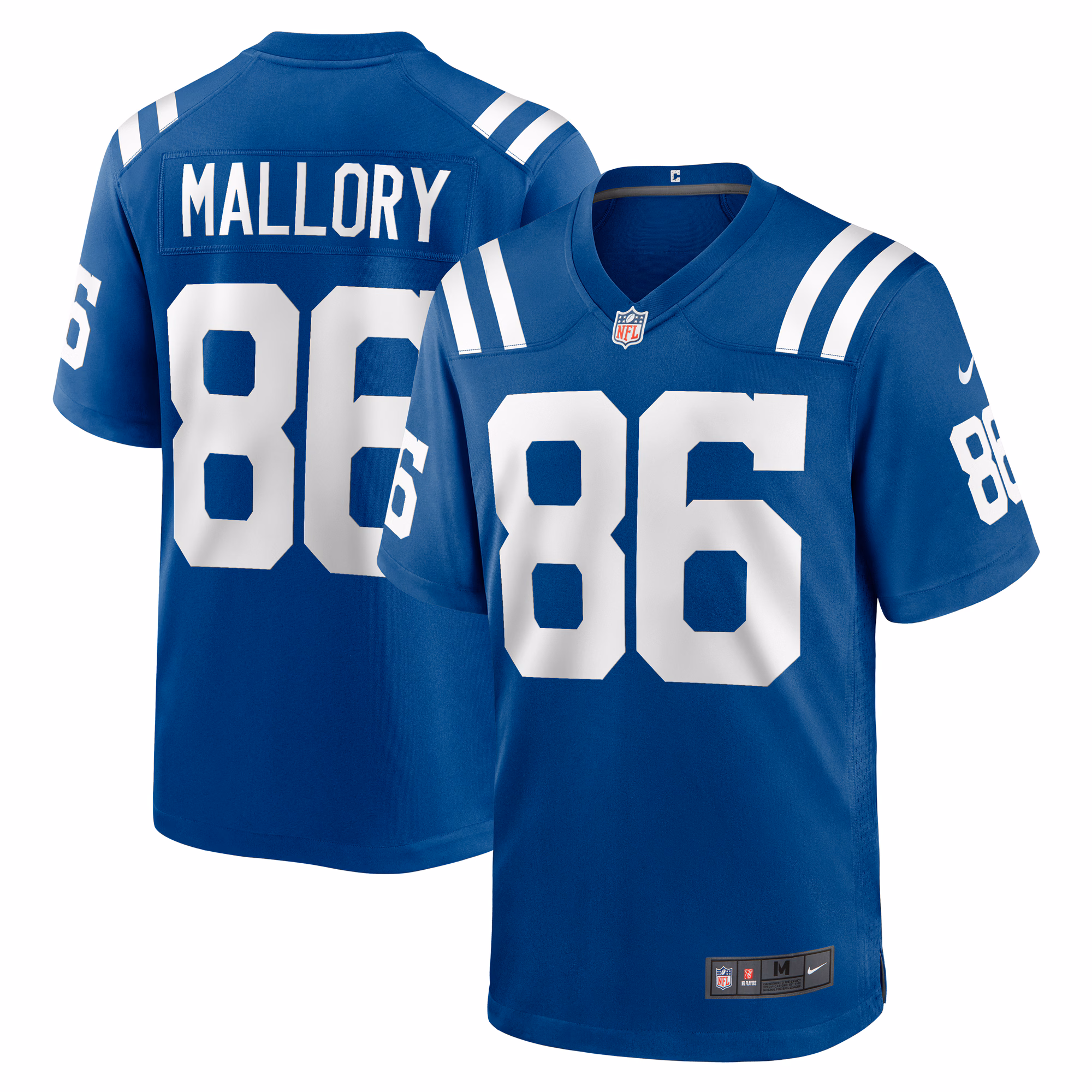 Will Mallory Indianapolis Colts Team Game Jersey -  Royal