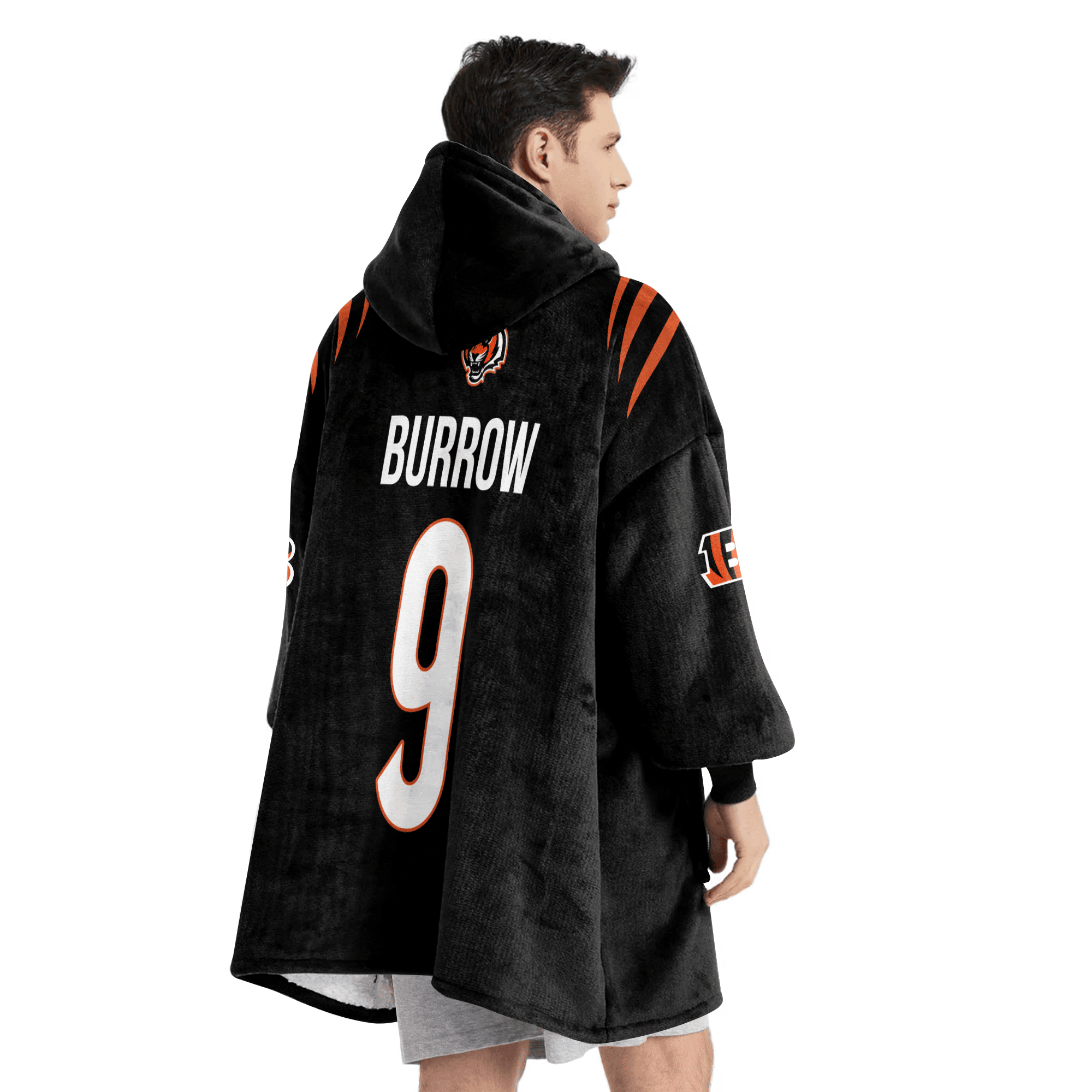 Adult Believe 9 Cincinnati Football Unisex Blanket Hoodie