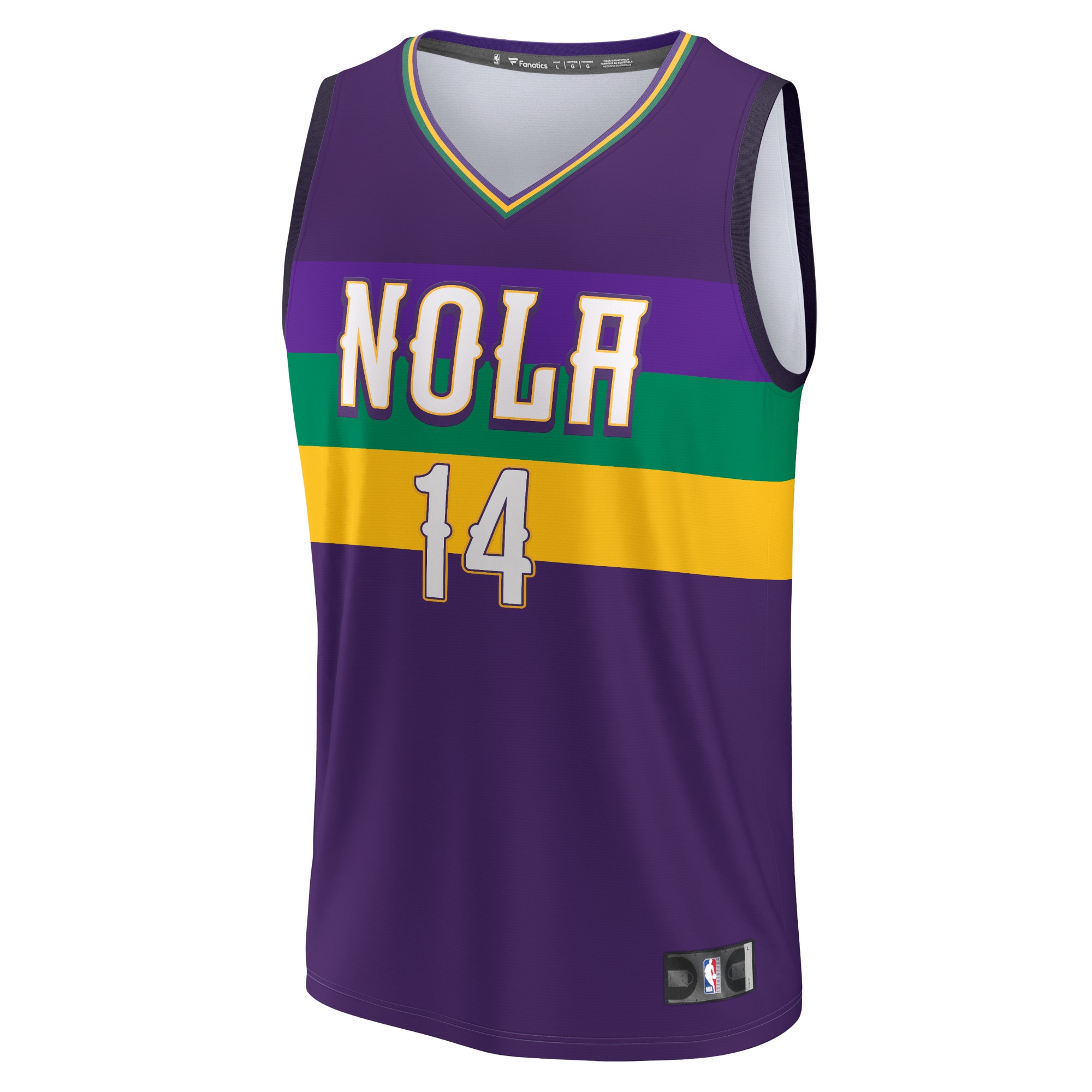 Brandon Ingram New Orleans Pelicans  Youth 2022/23 Fastbreak Jersey - City Edition - Purple