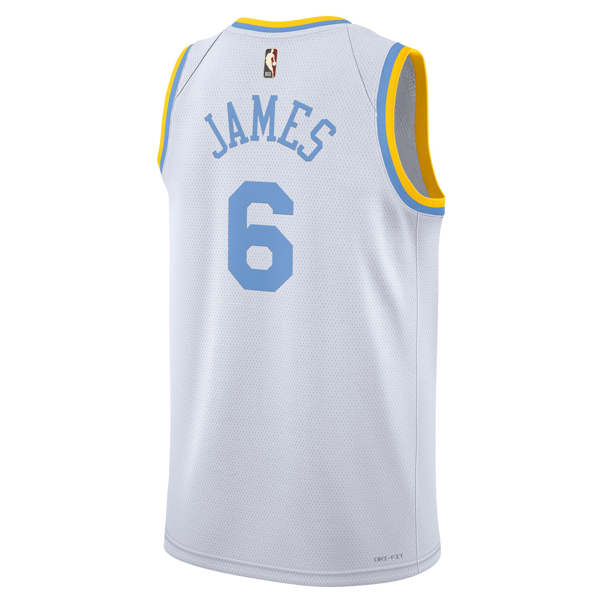 LeBron James Los Angeles Lakers Swingman Jersey - Classic Edition - White